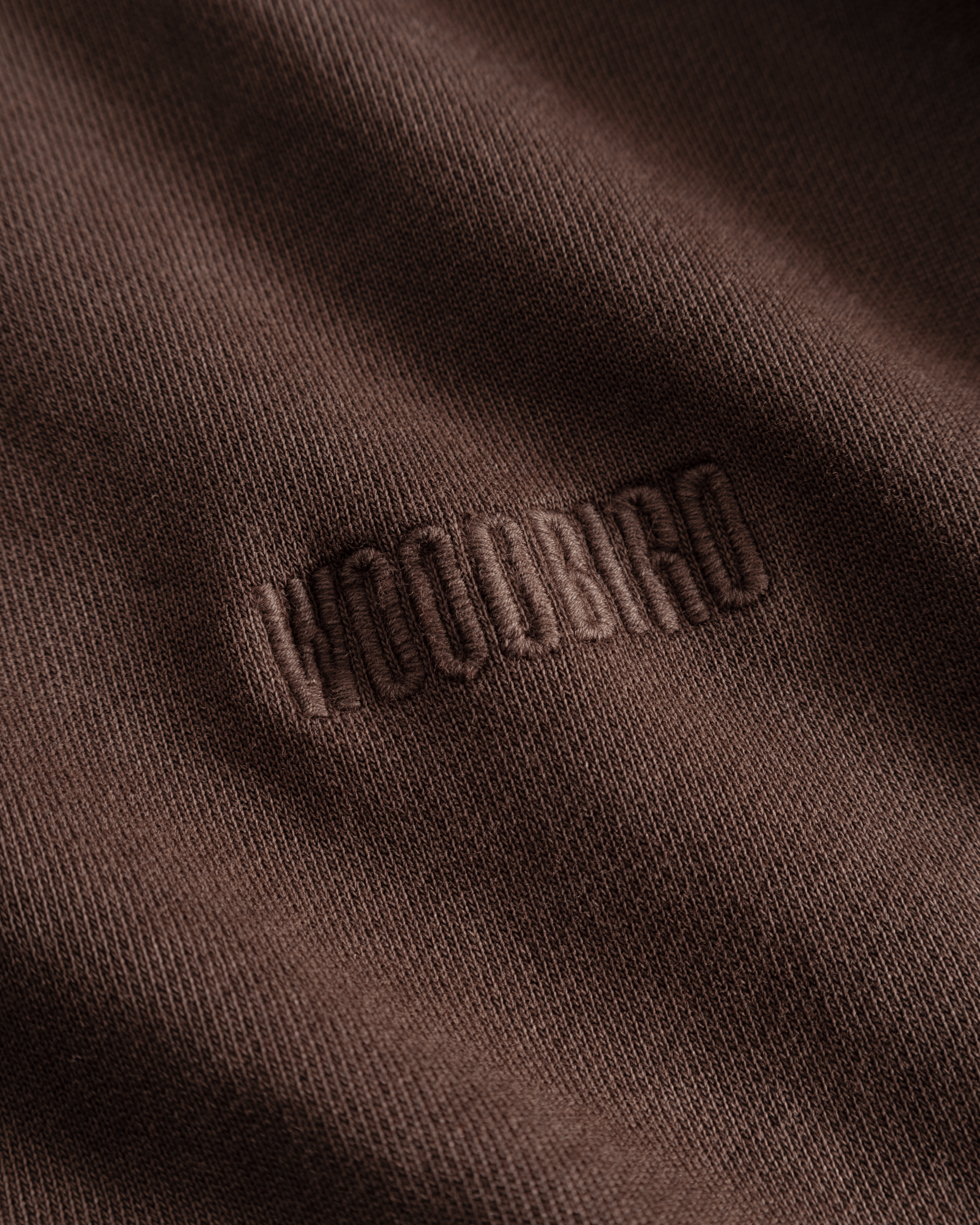 Woodbird WBSho Washed Hoodie Sweats Brown