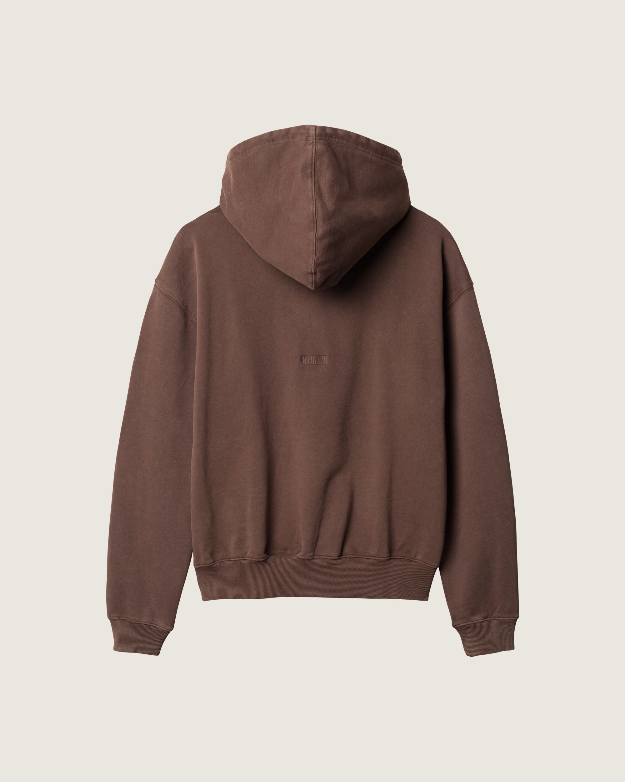 Woodbird WBSho Washed Hoodie Sweats Brown