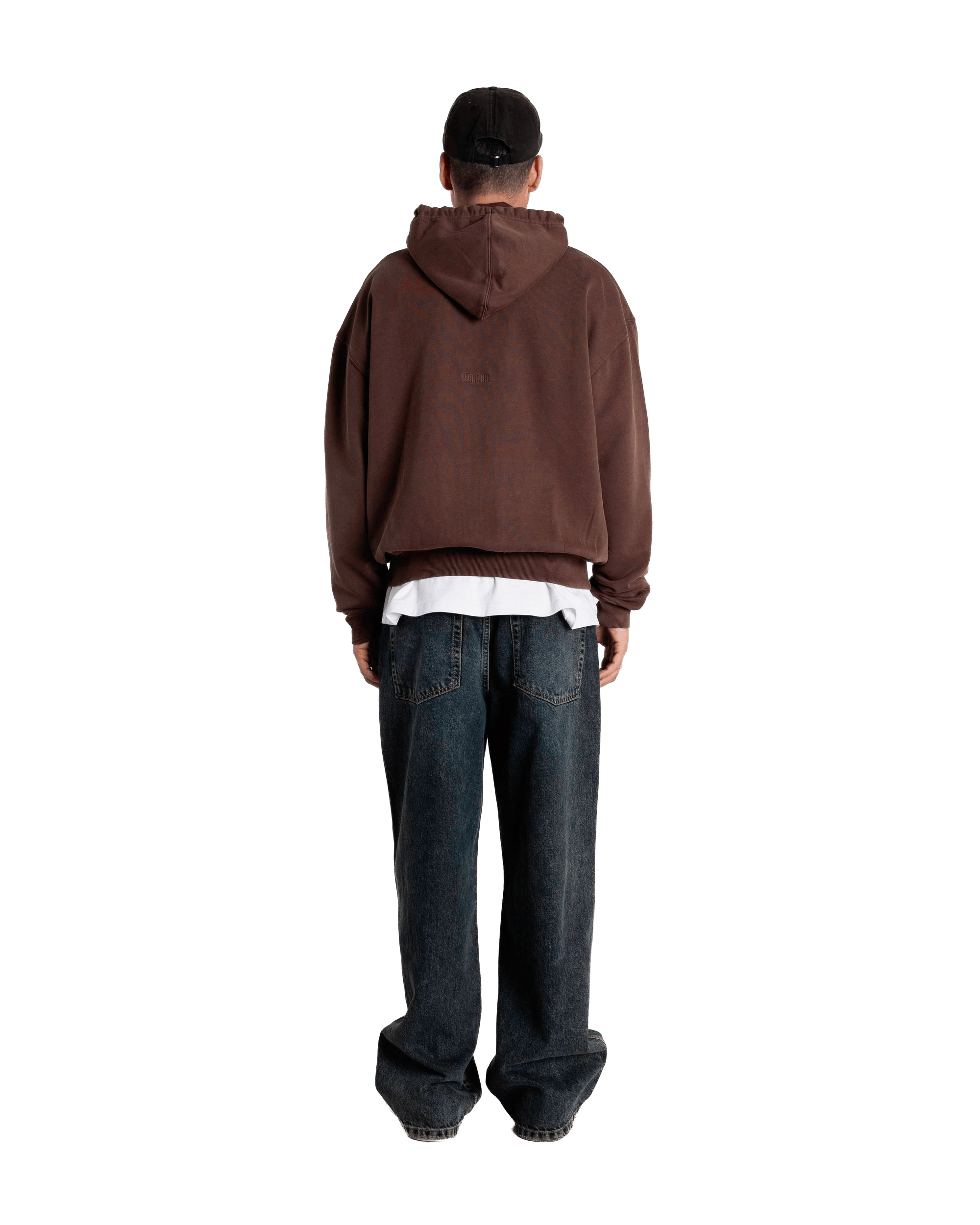 Woodbird WBSho Washed Hoodie Sweats Brown