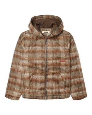 Woodbird Female WBShungy Zip Hoodie Jacket Outerwear Burnt Red-Sand