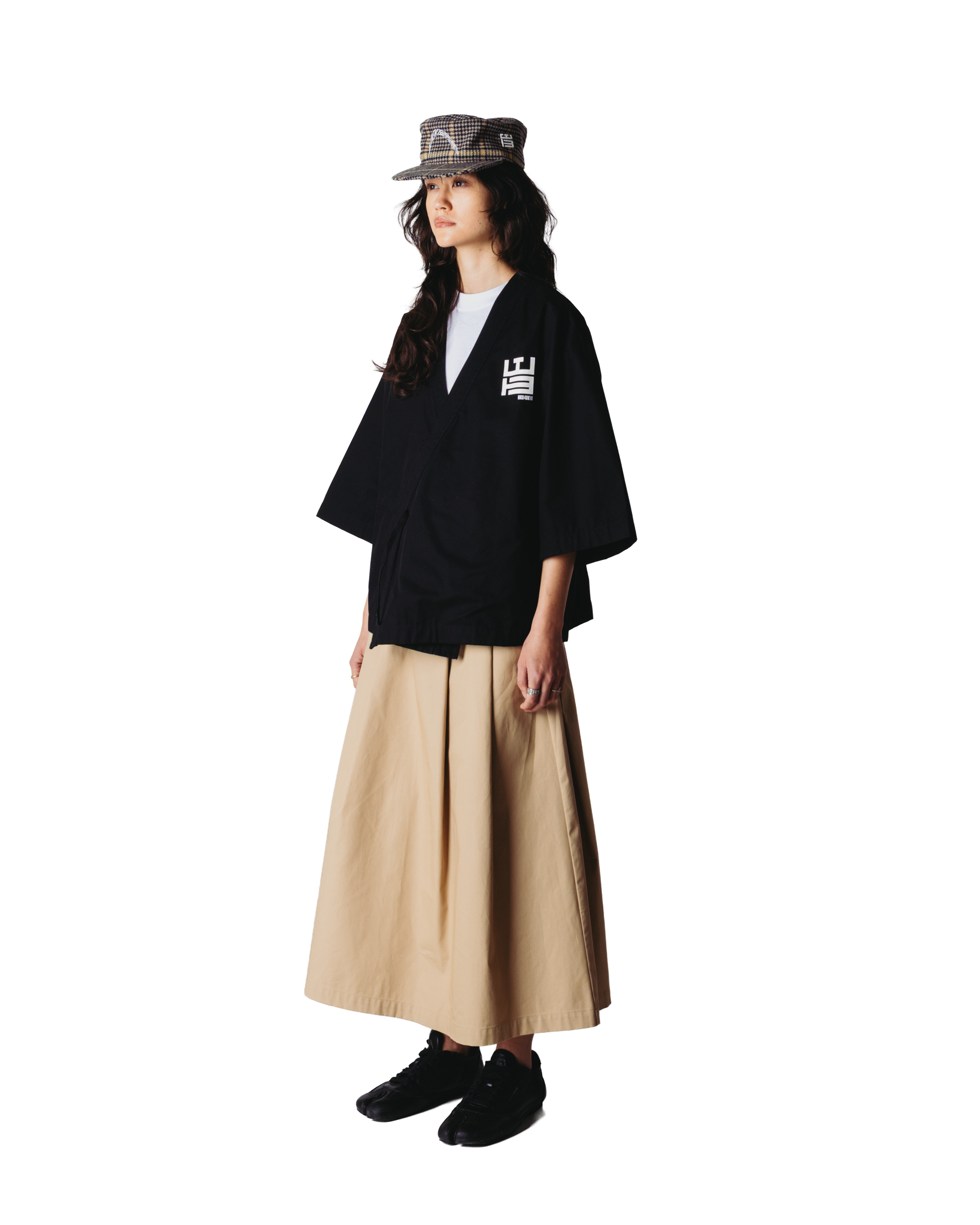 Woodbird Female WBStill Kimono Jacket Jackets Black