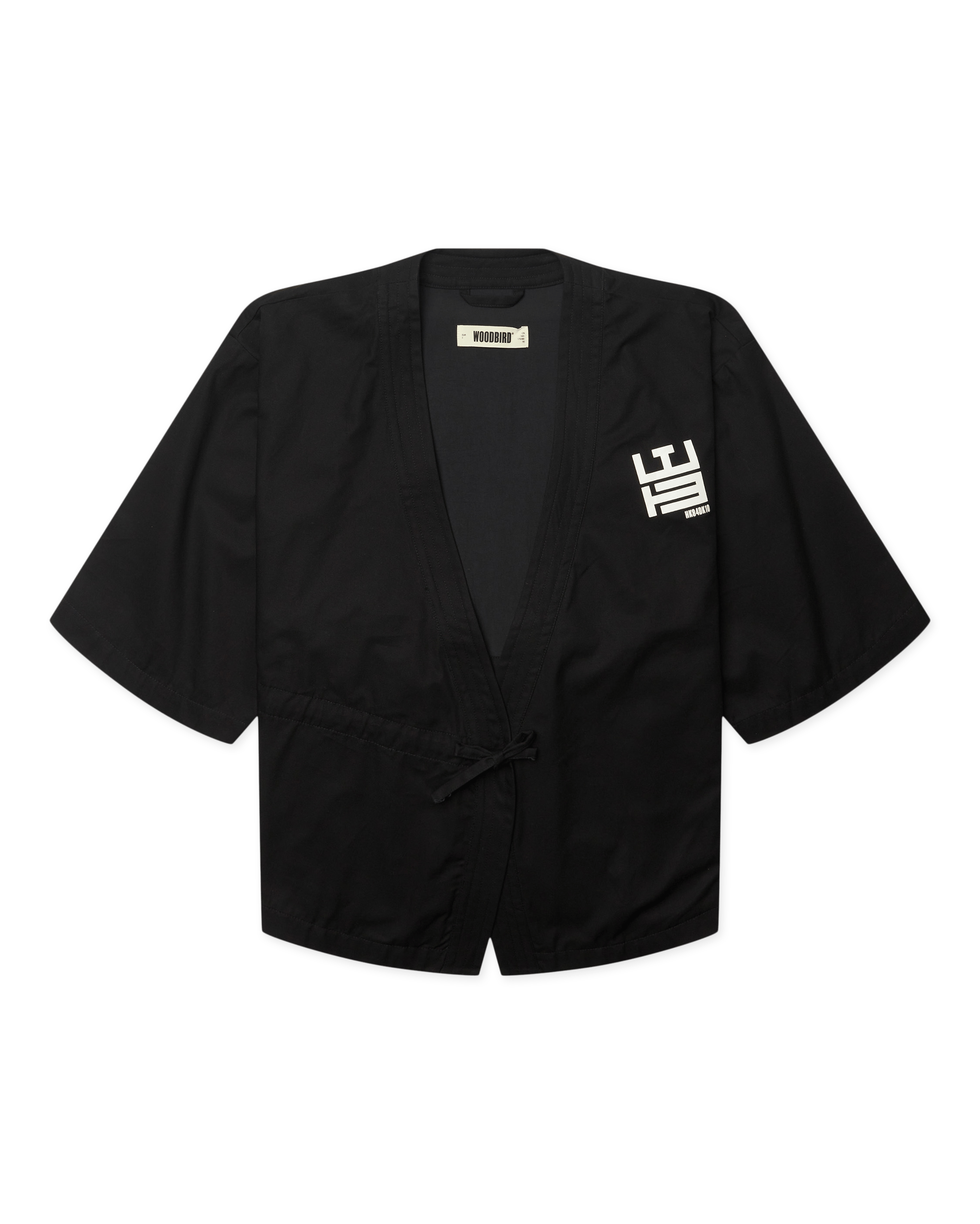 Woodbird Female WBStill Kimono Jacket Jackets Black