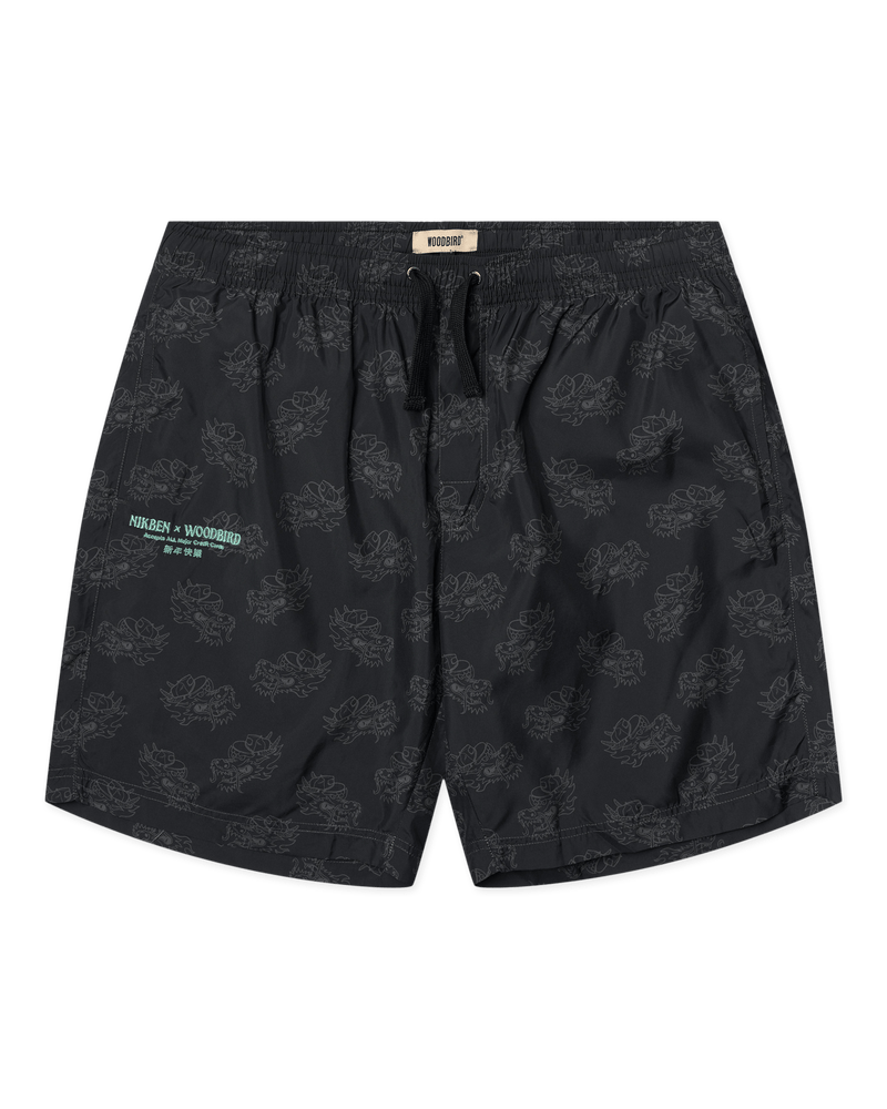 Woodbird WBStudio NIKBEN Trunks Shorts Black
