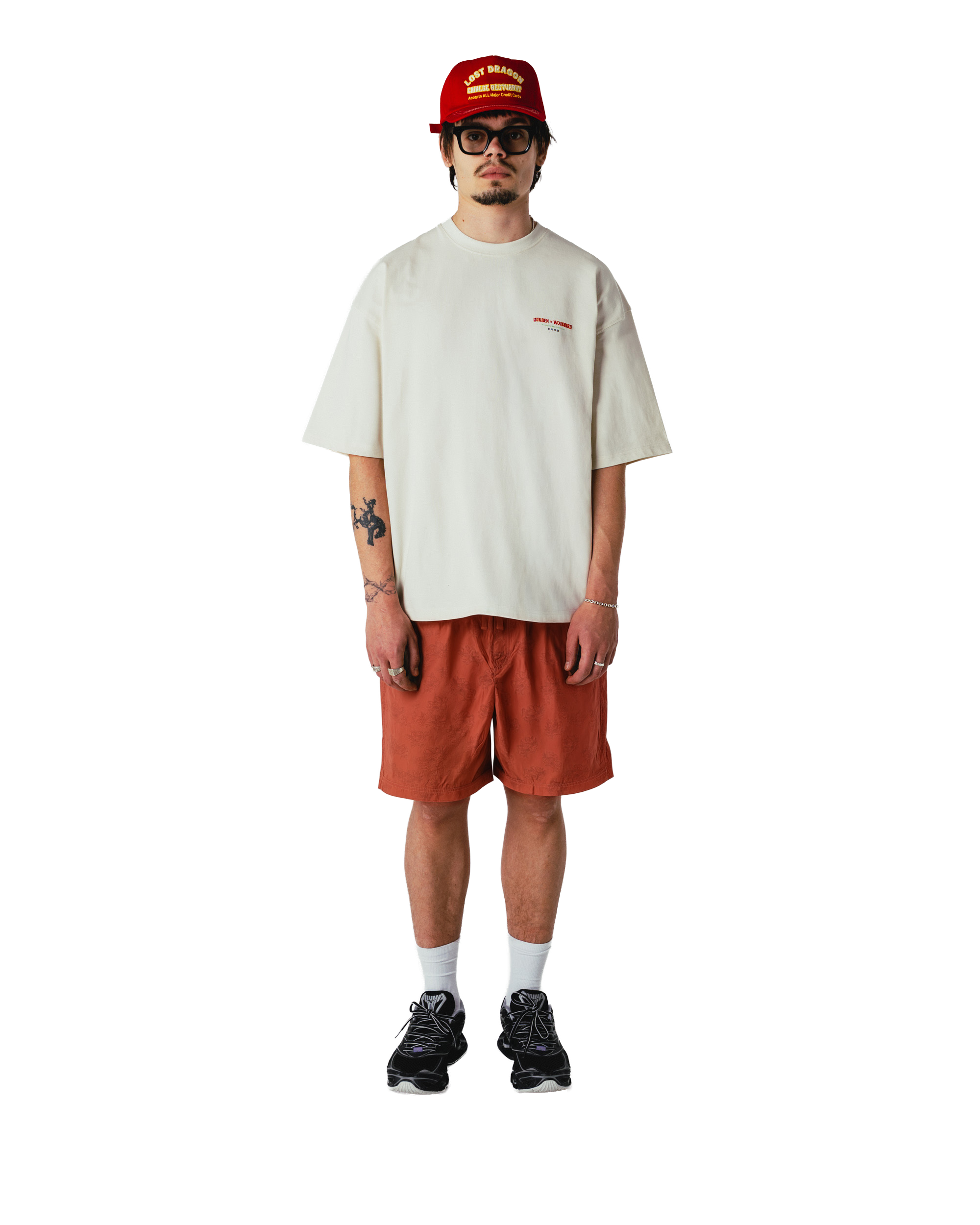 Woodbird WBStudio NIKBEN Trunks Shorts Red