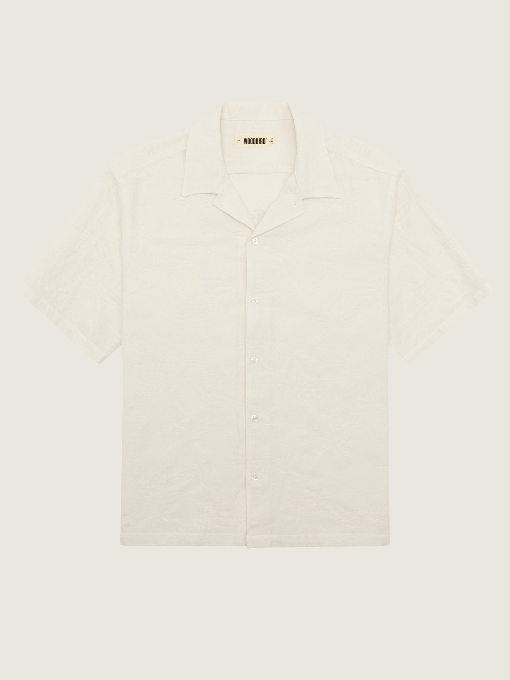 Woodbird WBSunny Mesh Shirt Shirts Off White