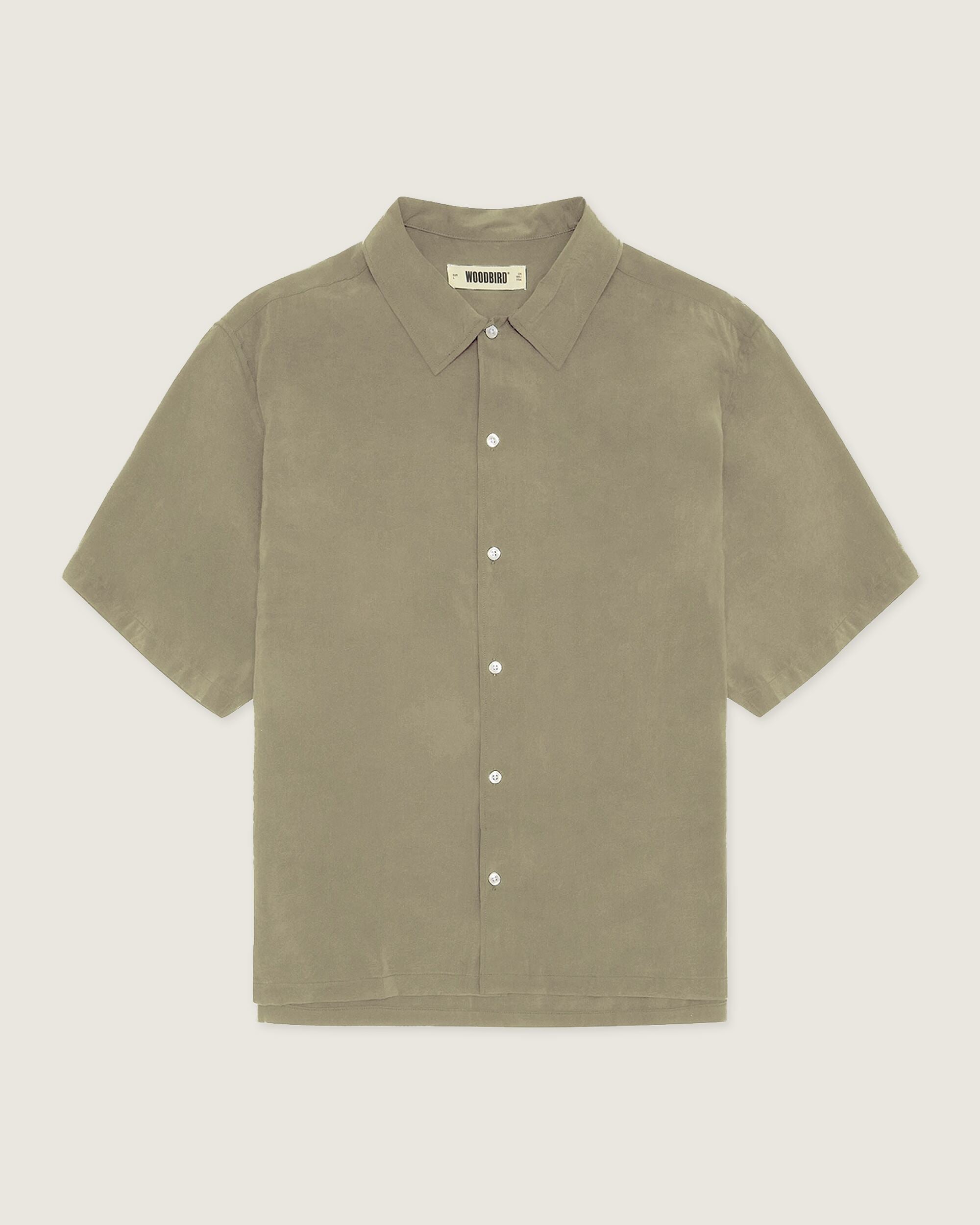 Woodbird WBSunny Modu Shirt Shirts Sand