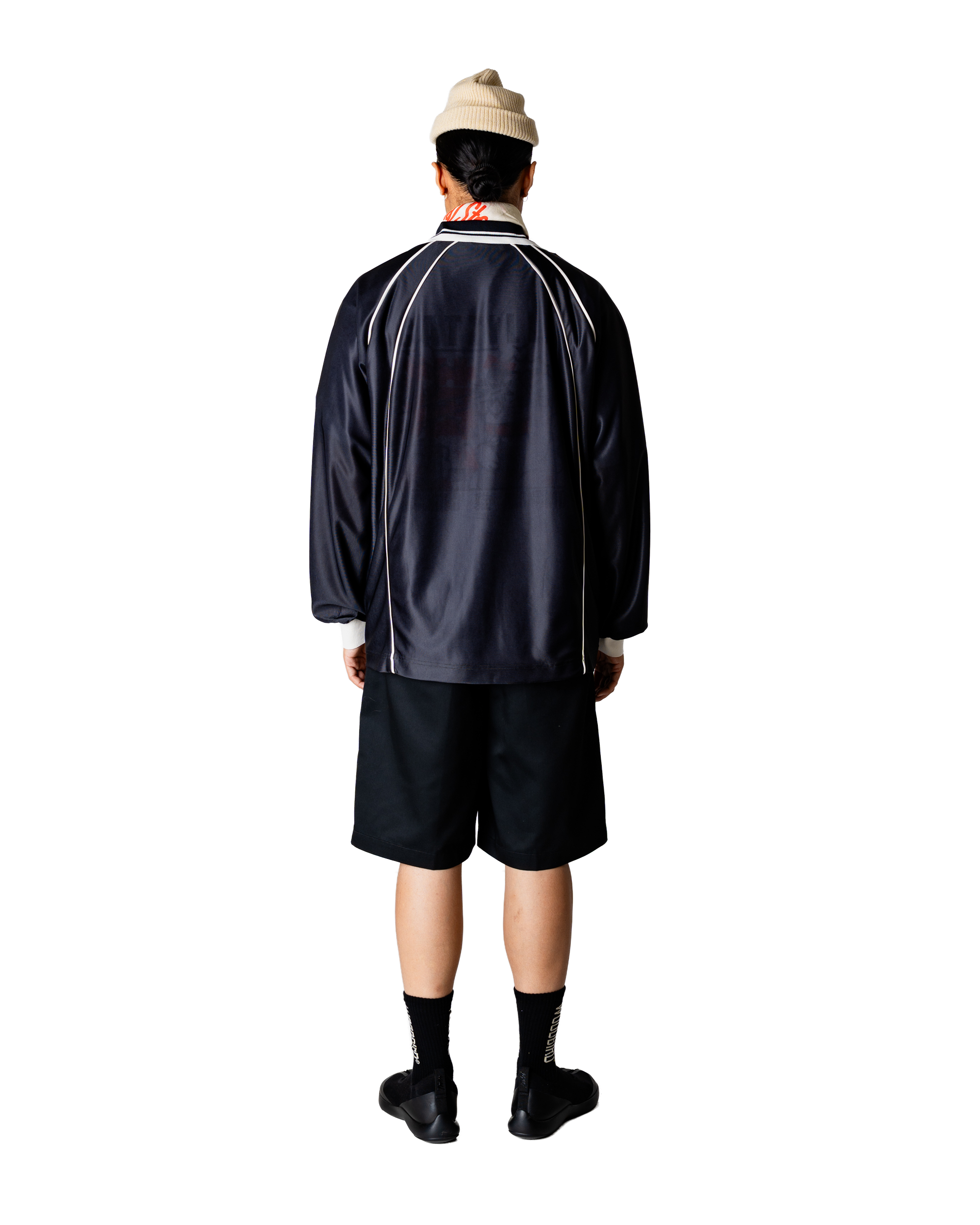 Woodbird WBTaka L/S Sports Polo T-Shirts Black