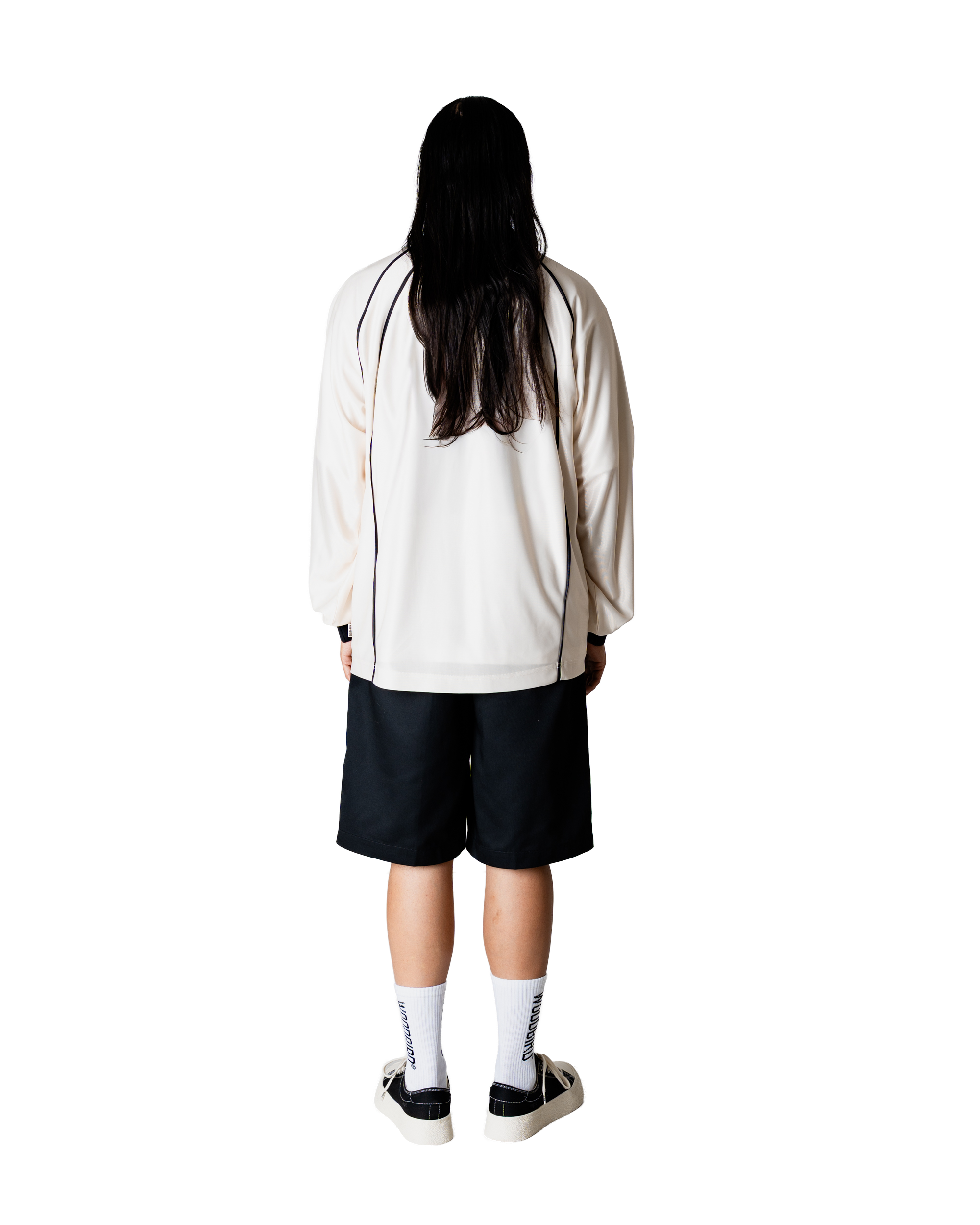 Woodbird WBTaka L/S Sports Polo T-Shirts Off White