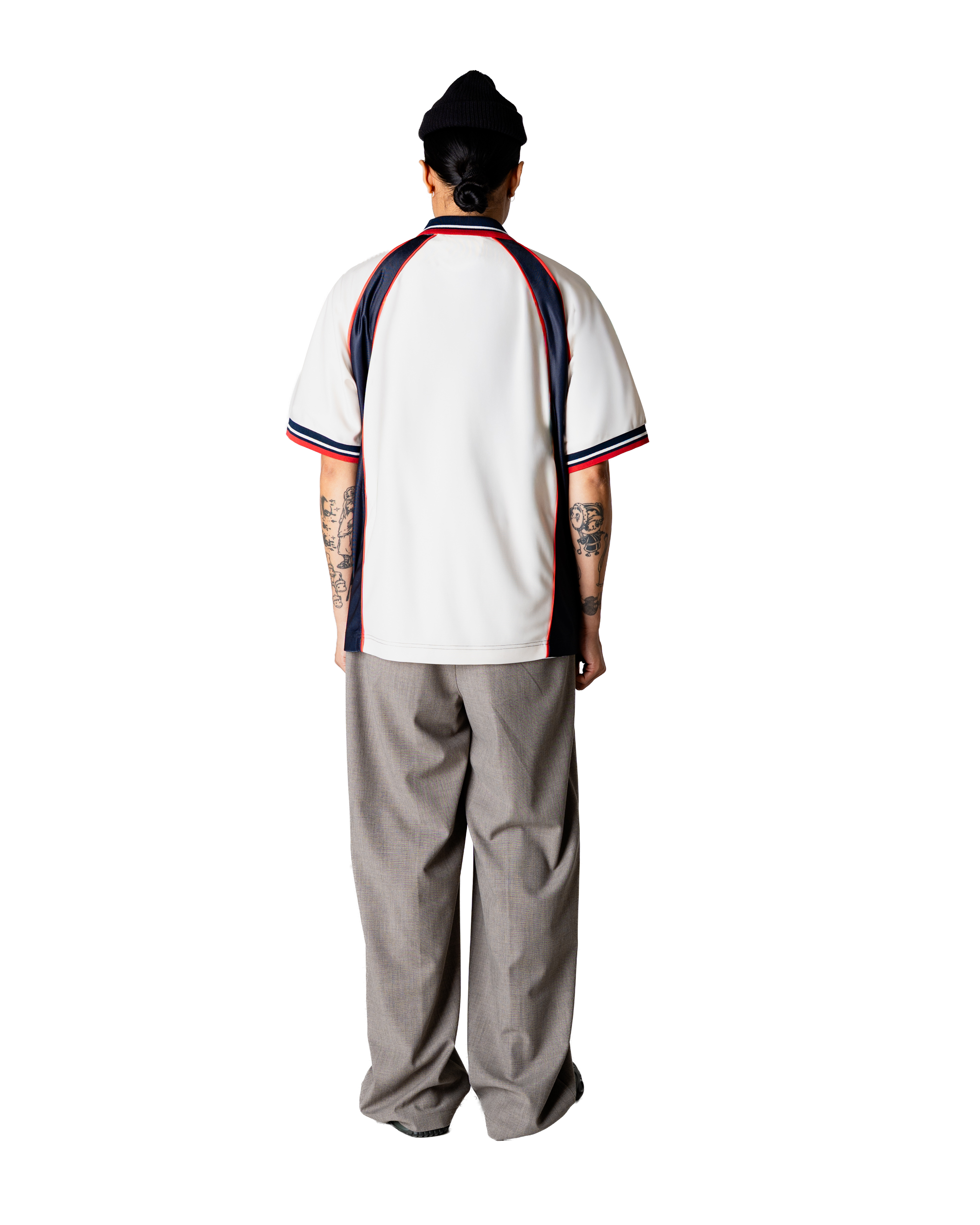 Woodbird WBTaka SS Sports Polo T-Shirts Off White