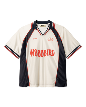 Woodbird WBTaka SS Sports Polo T-Shirts Off White