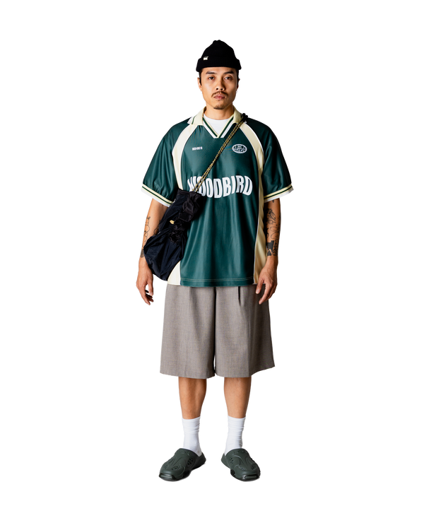 Woodbird WBTaka SS Sports Polo T-Shirts Pine Green