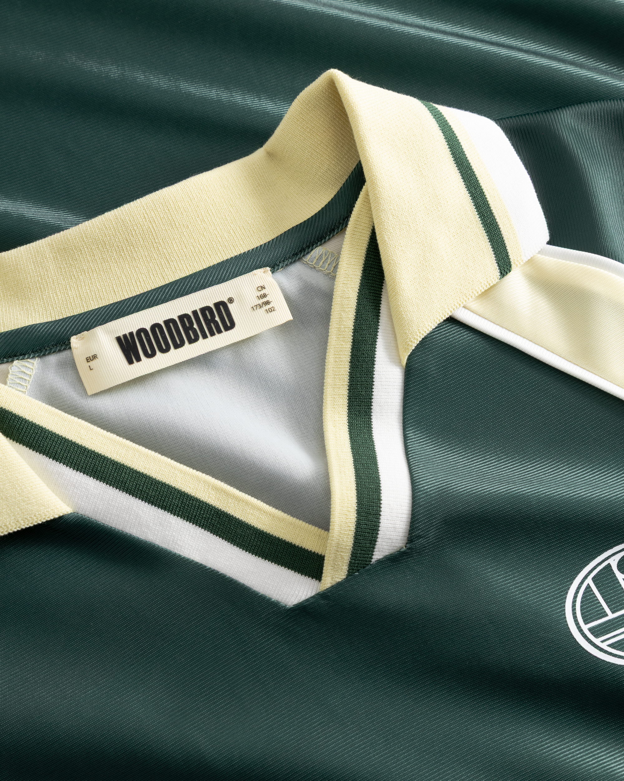 Woodbird WBTaka SS Sports Polo T-Shirts Pine Green