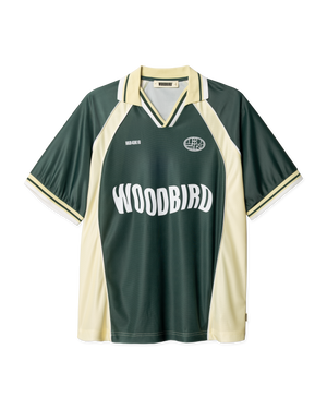 Woodbird WBTaka SS Sports Polo T-Shirts Pine Green