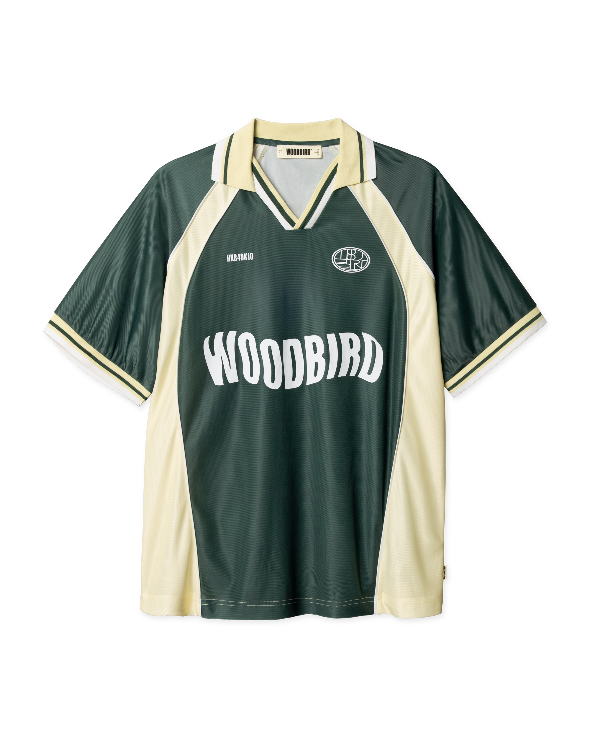 Woodbird WBTaka SS Sports Polo T-Shirts Pine Green