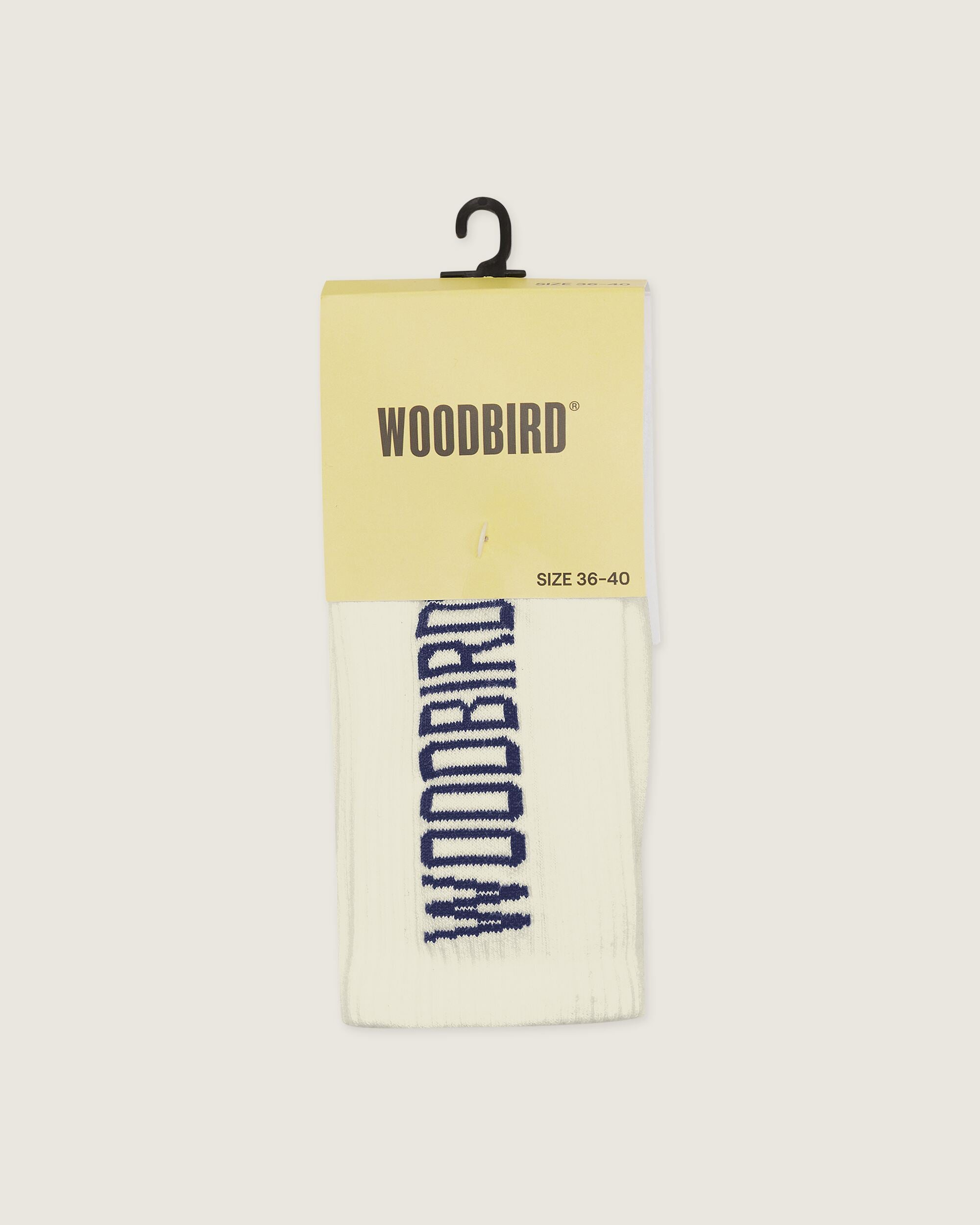 Woodbird WBTennis Logo Socks Accessories Off White