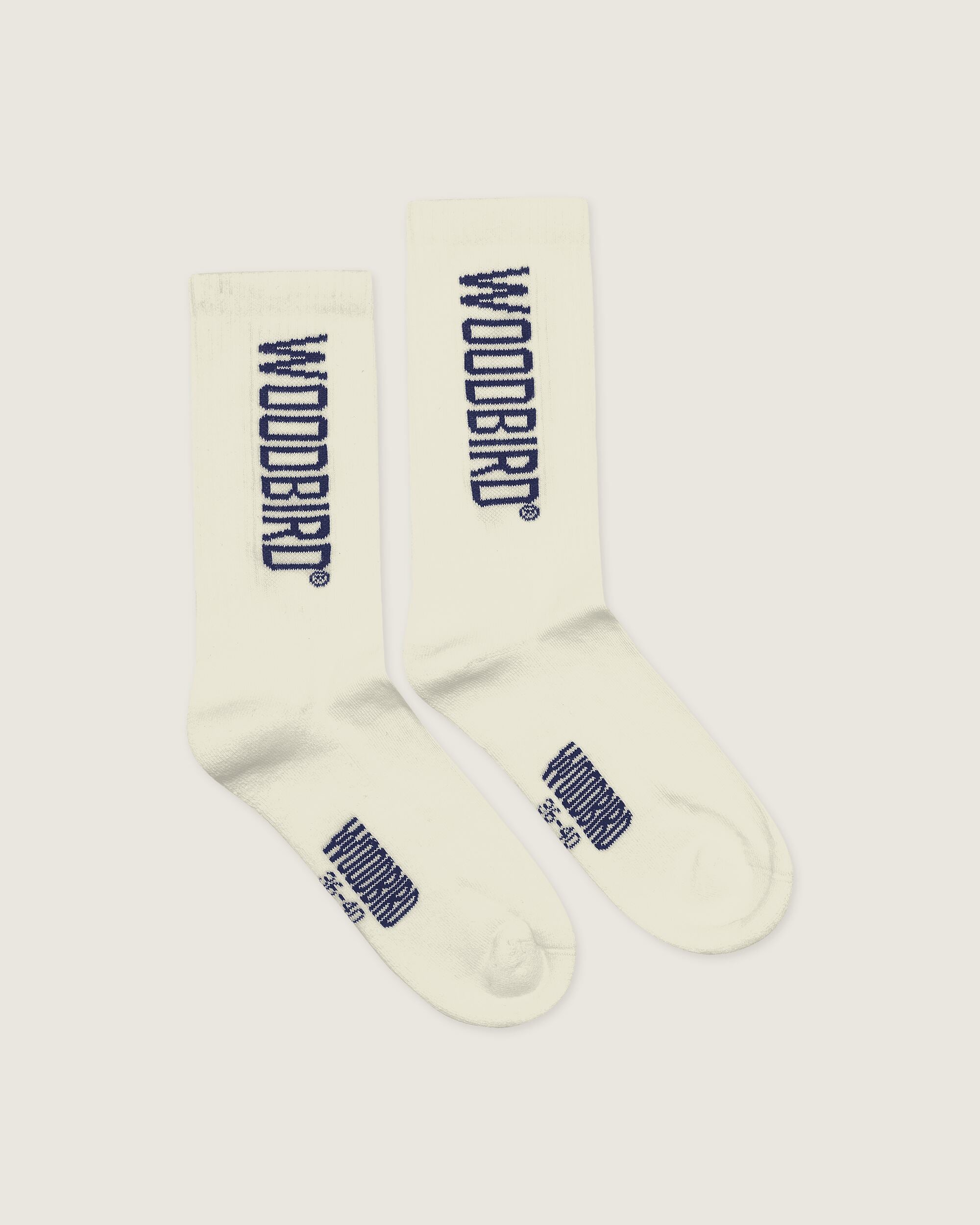 Woodbird WBTennis Logo Socks Accessories Off White