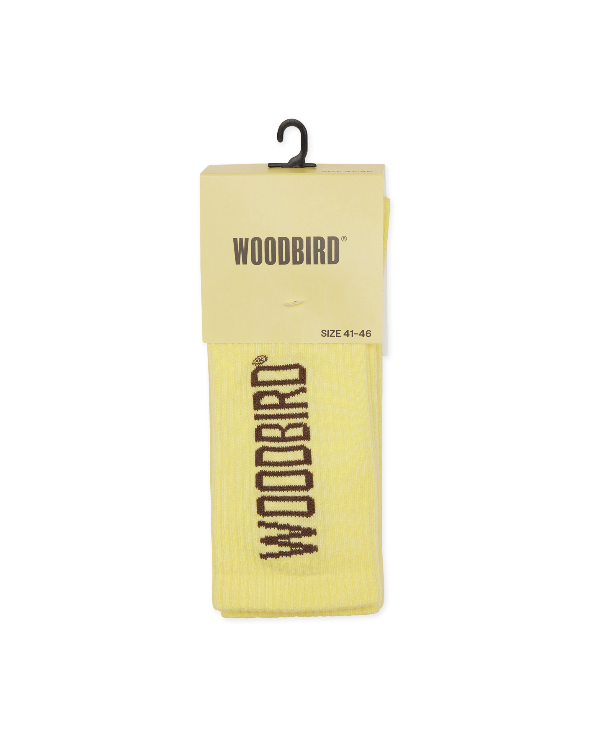 Woodbird WBTennis Logo Socks 2 pack Accessories Butter