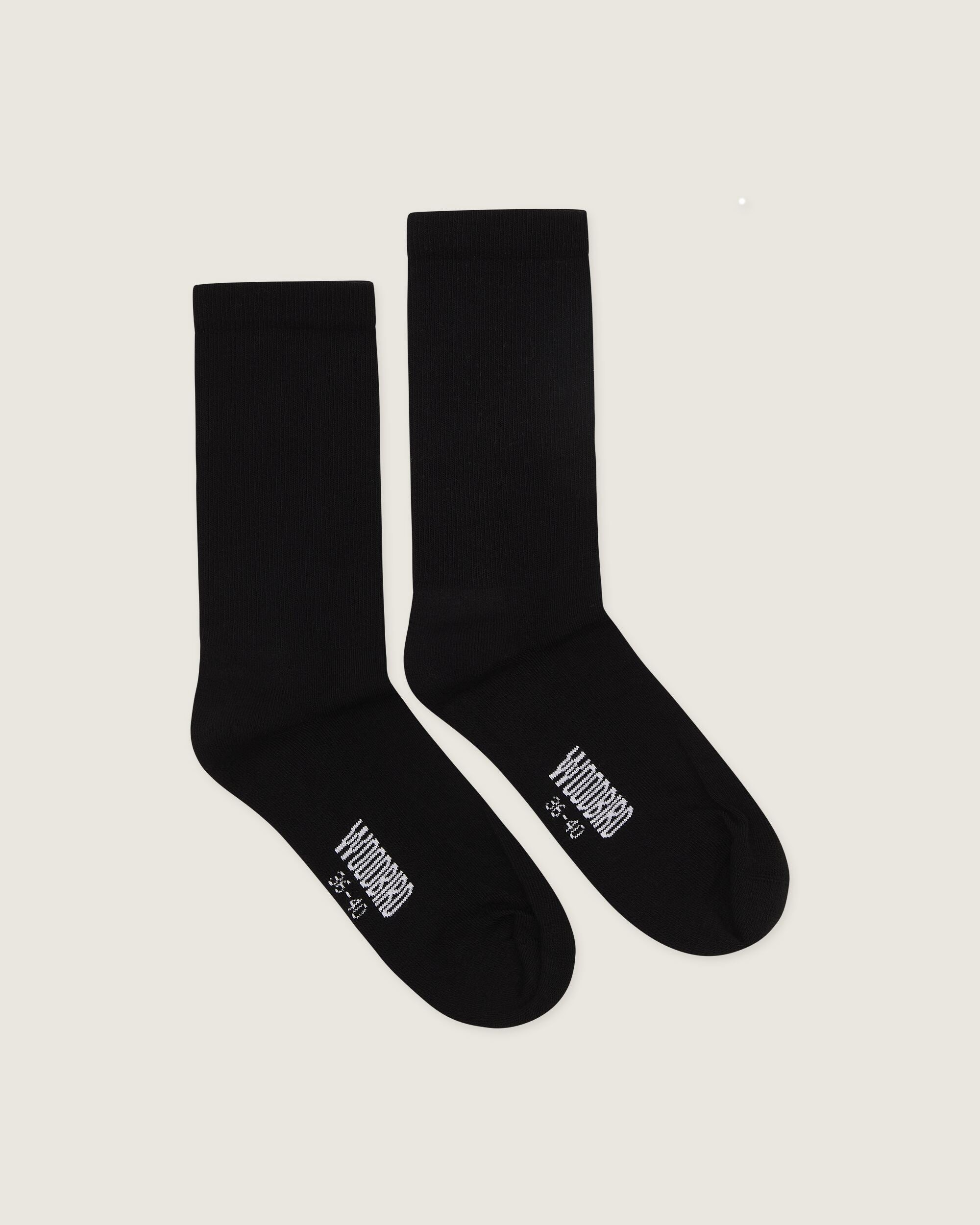 Woodbird WBTennis Socks 2 pack Accessories Black