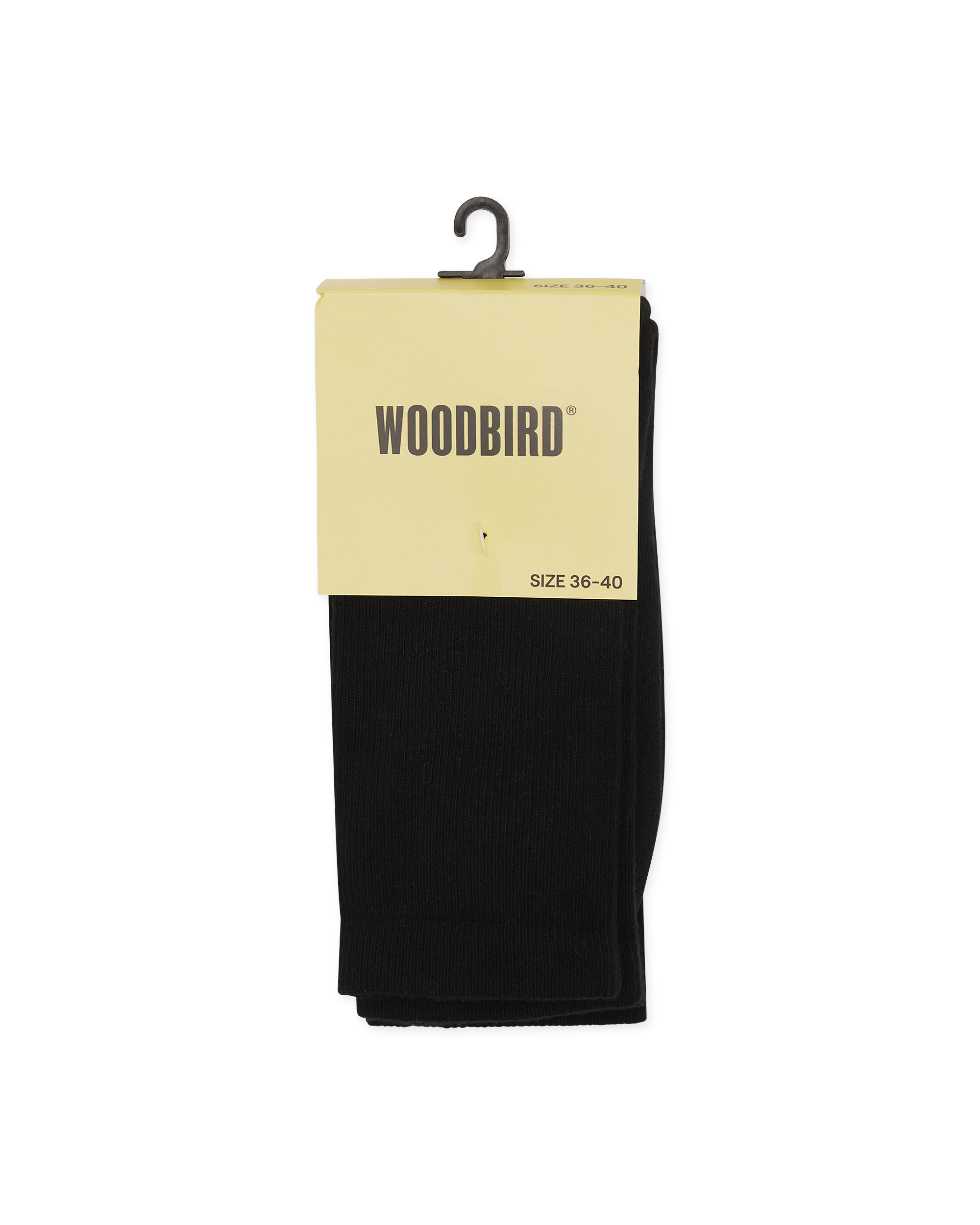 Woodbird WBTennis Socks 2 pack Accessories Black
