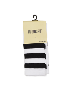 Woodbird WBTennis Socks 2 pack Accessories White-Black