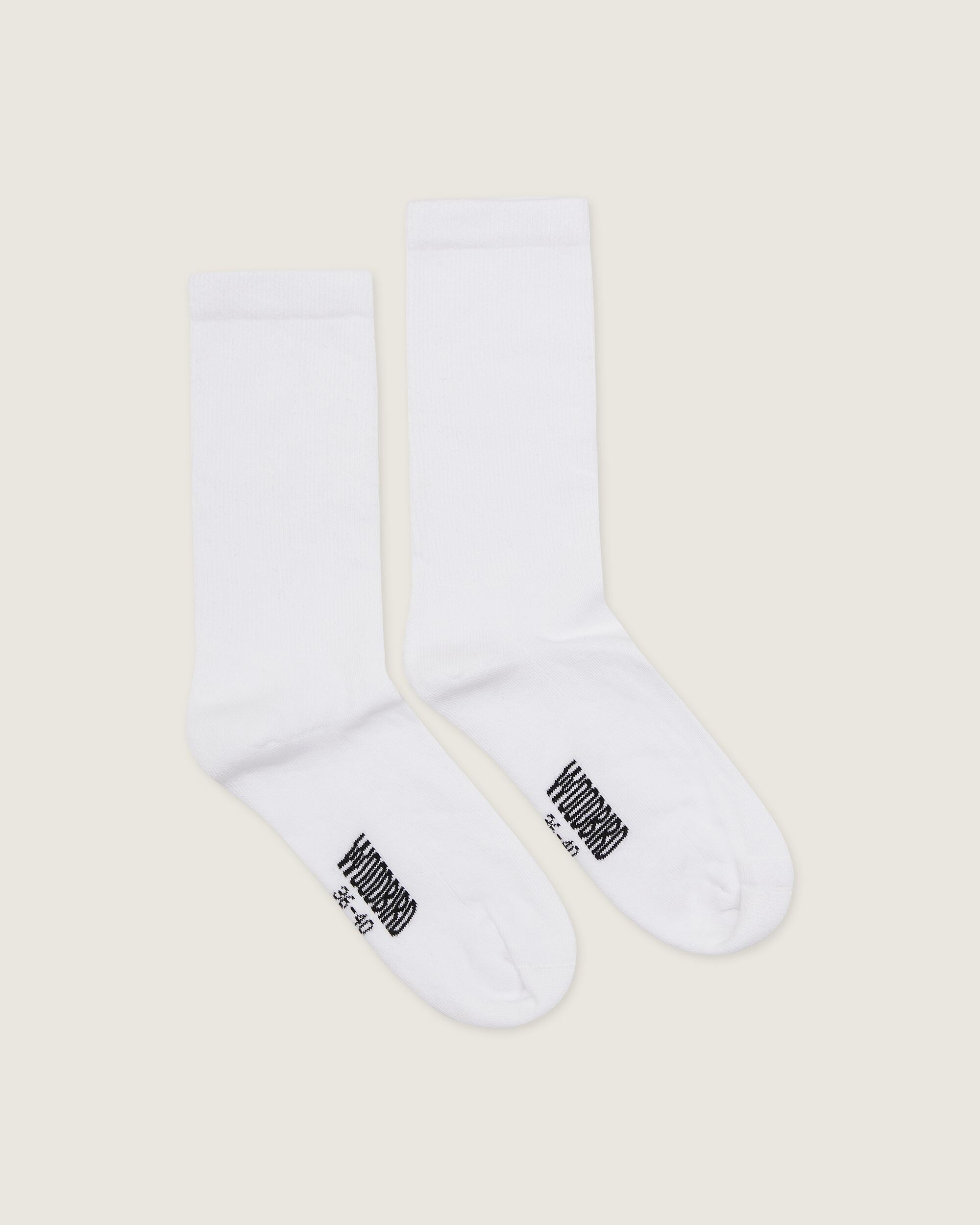 Woodbird WBTennis Socks 2 pack Accessories White