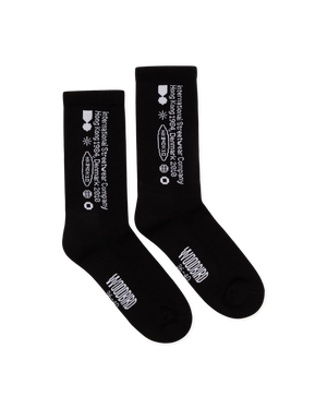 Woodbird WBTennis Tech Socks 2 Pack Accessories Black