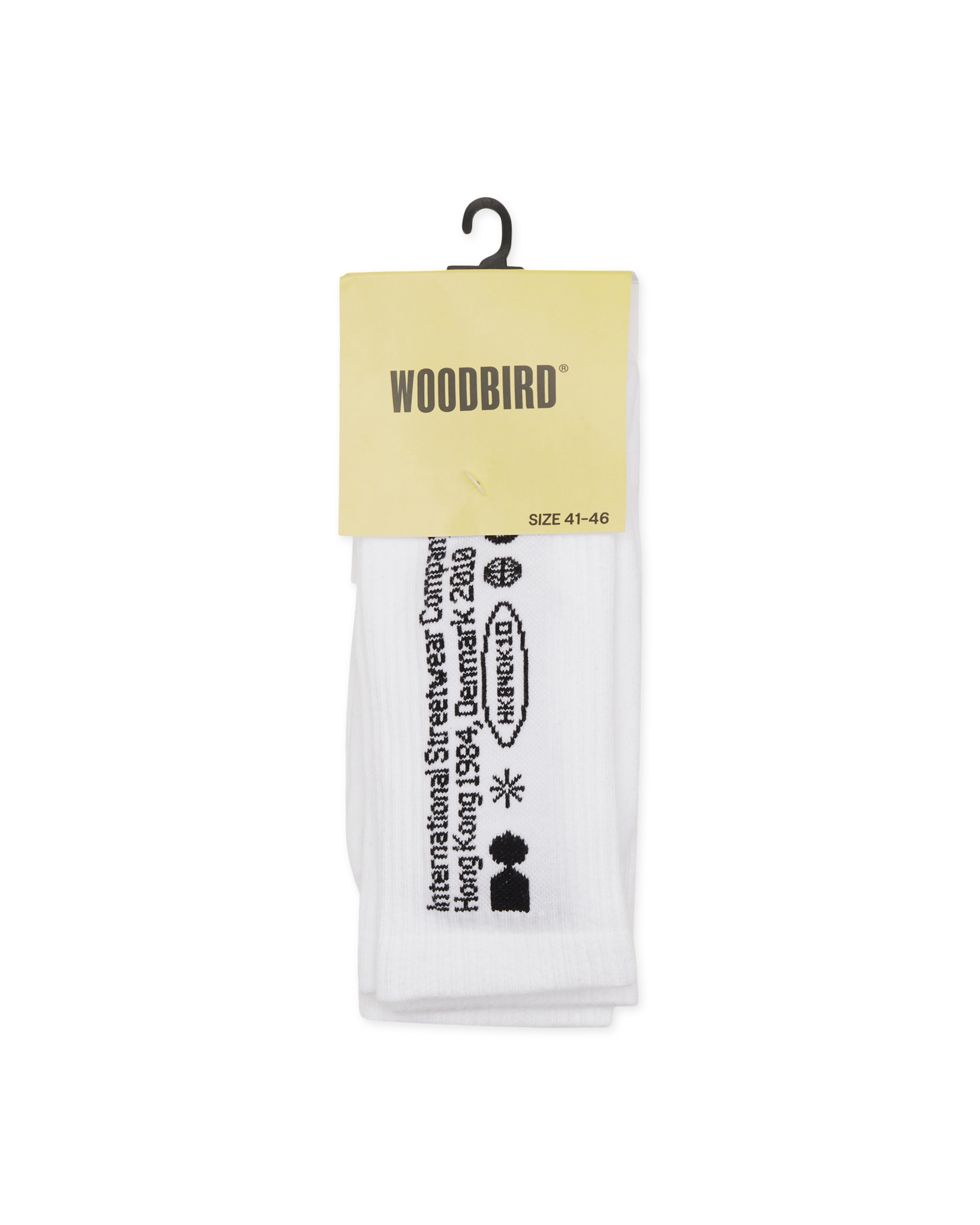 Woodbird WBTennis Tech Socks 2 Pack Accessories White