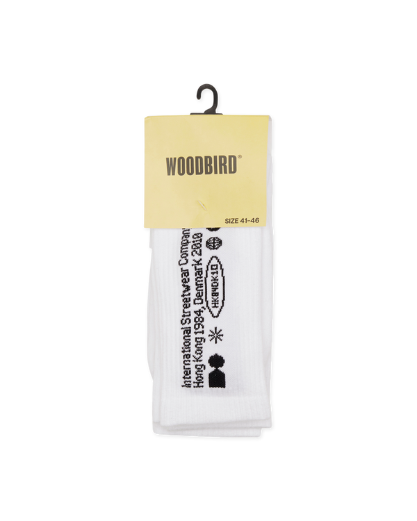 Woodbird WBTennis Tech Socks 2 Pack Accessories White