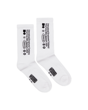 Woodbird WBTennis Tech Socks 2 Pack Accessories White