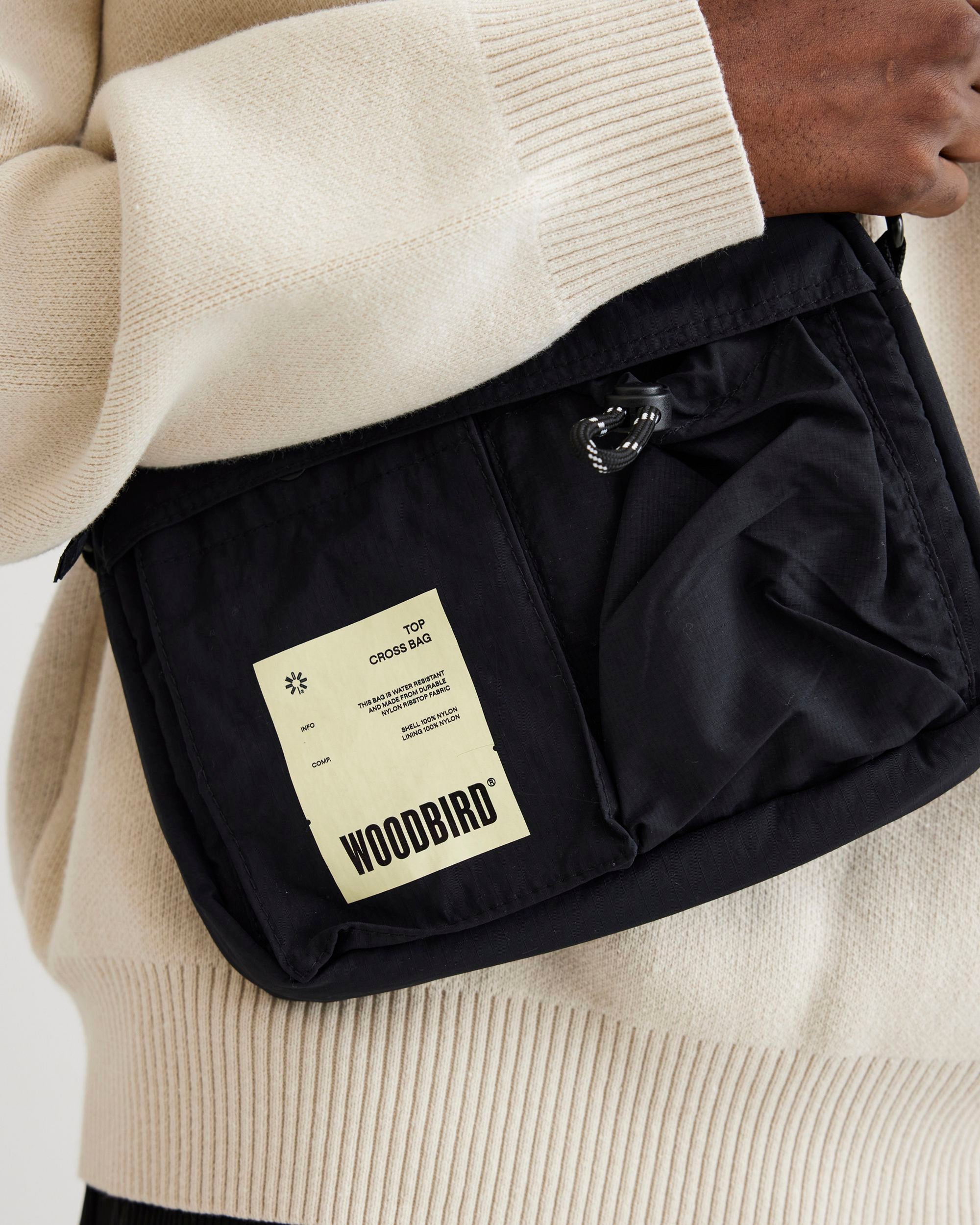 ★TOUT Y EST★ PADDER MINI CROSS BAG BLACK LRBG1403BK WBTop cross bag - Black – Woodbird
