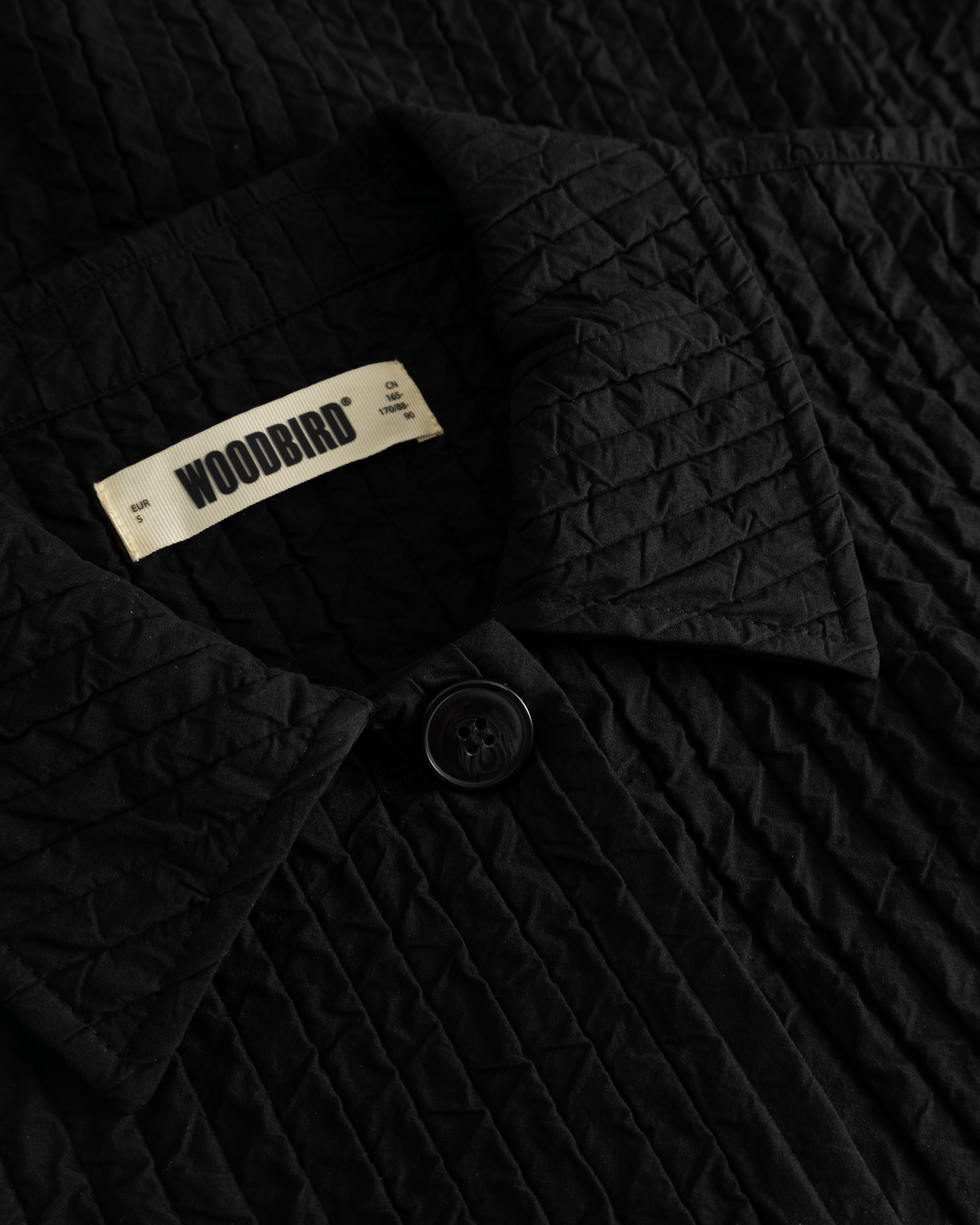 Woodbird Female WBUshi Quilt Jacket Jackets Black