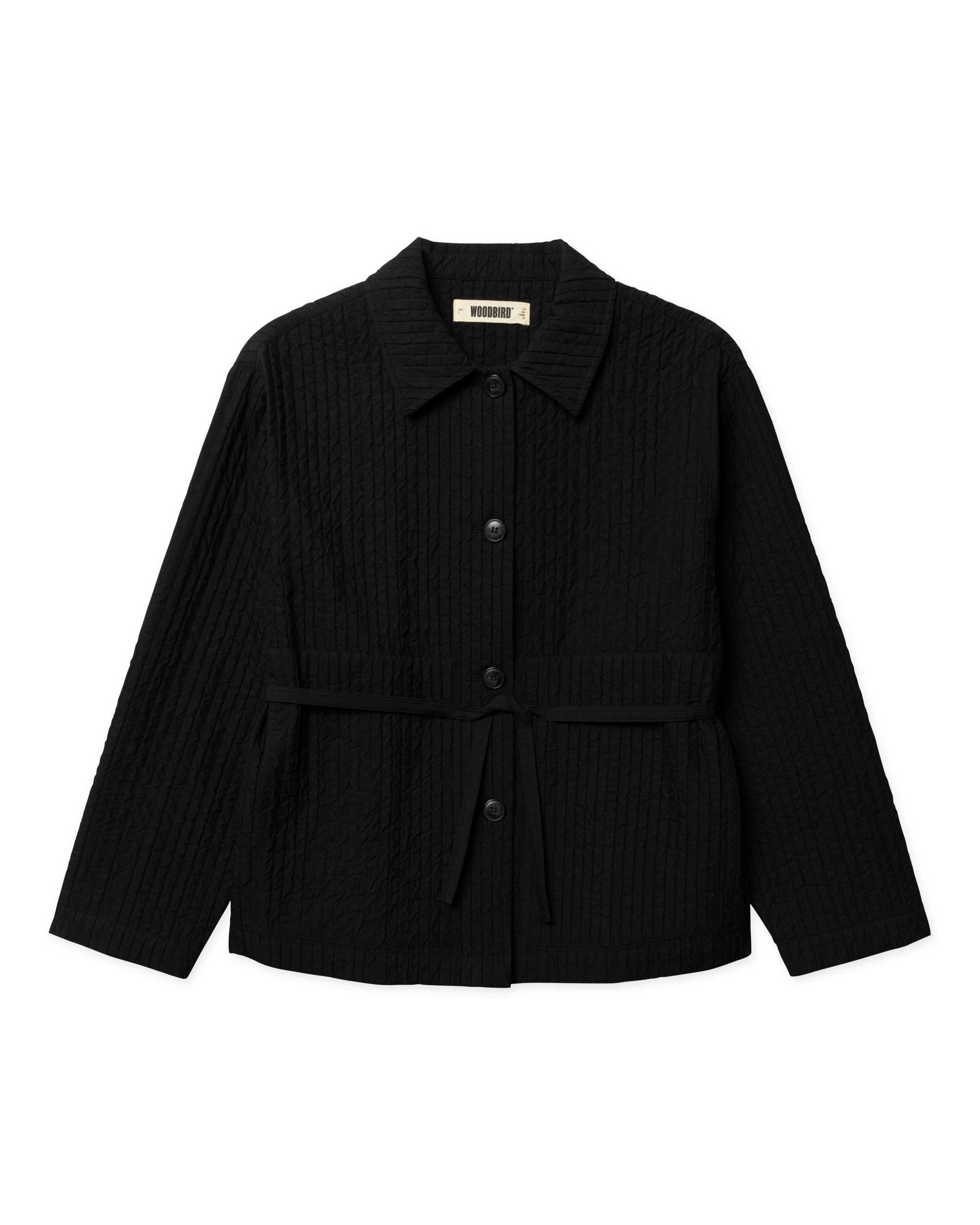Woodbird Female WBUshi Quilt Jacket Jackets Black