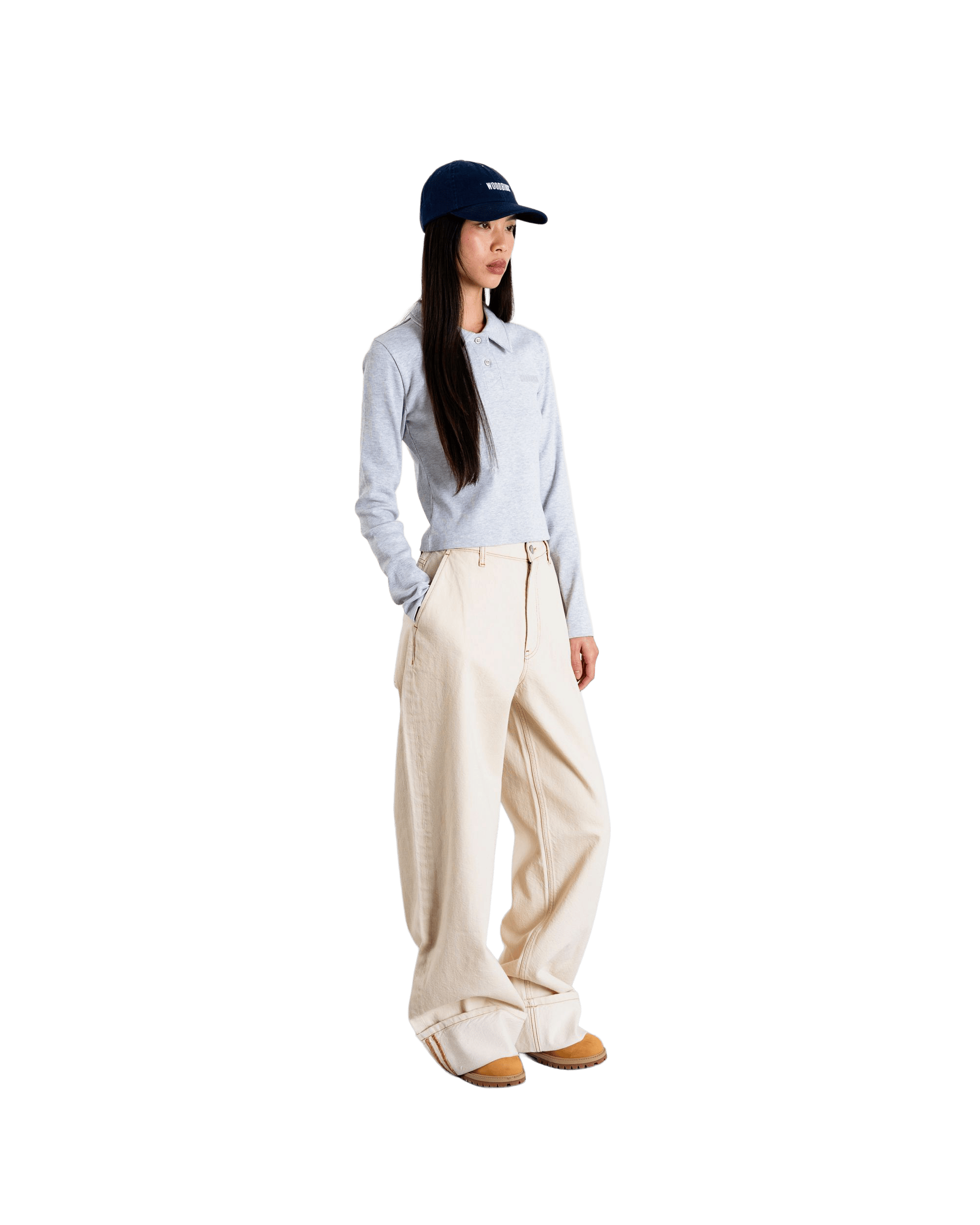 Woodbird Female WBVilly Sports Top Tops Grey Melange