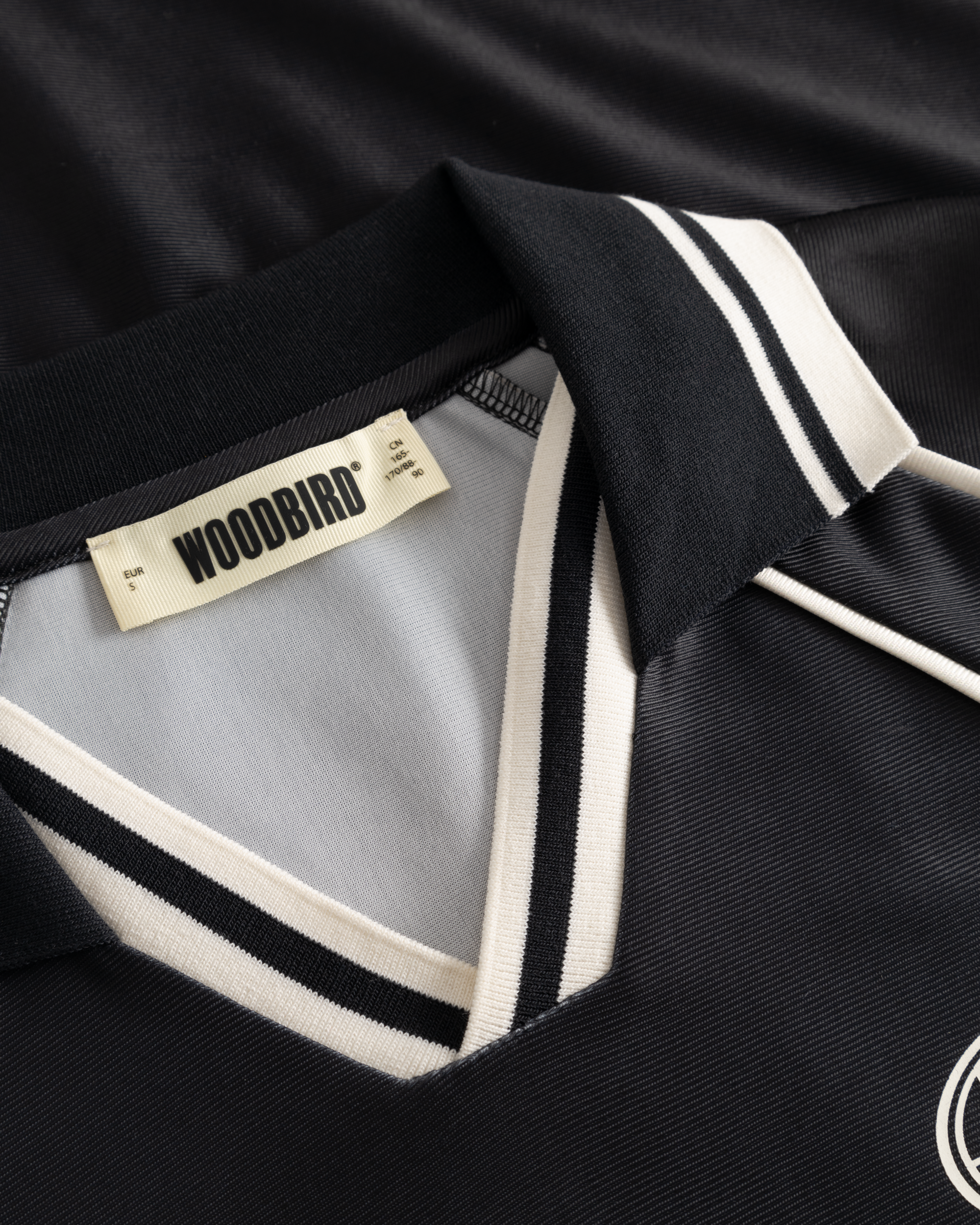 Woodbird Female WBWaka L/S Sports Polo T-Shirts Black