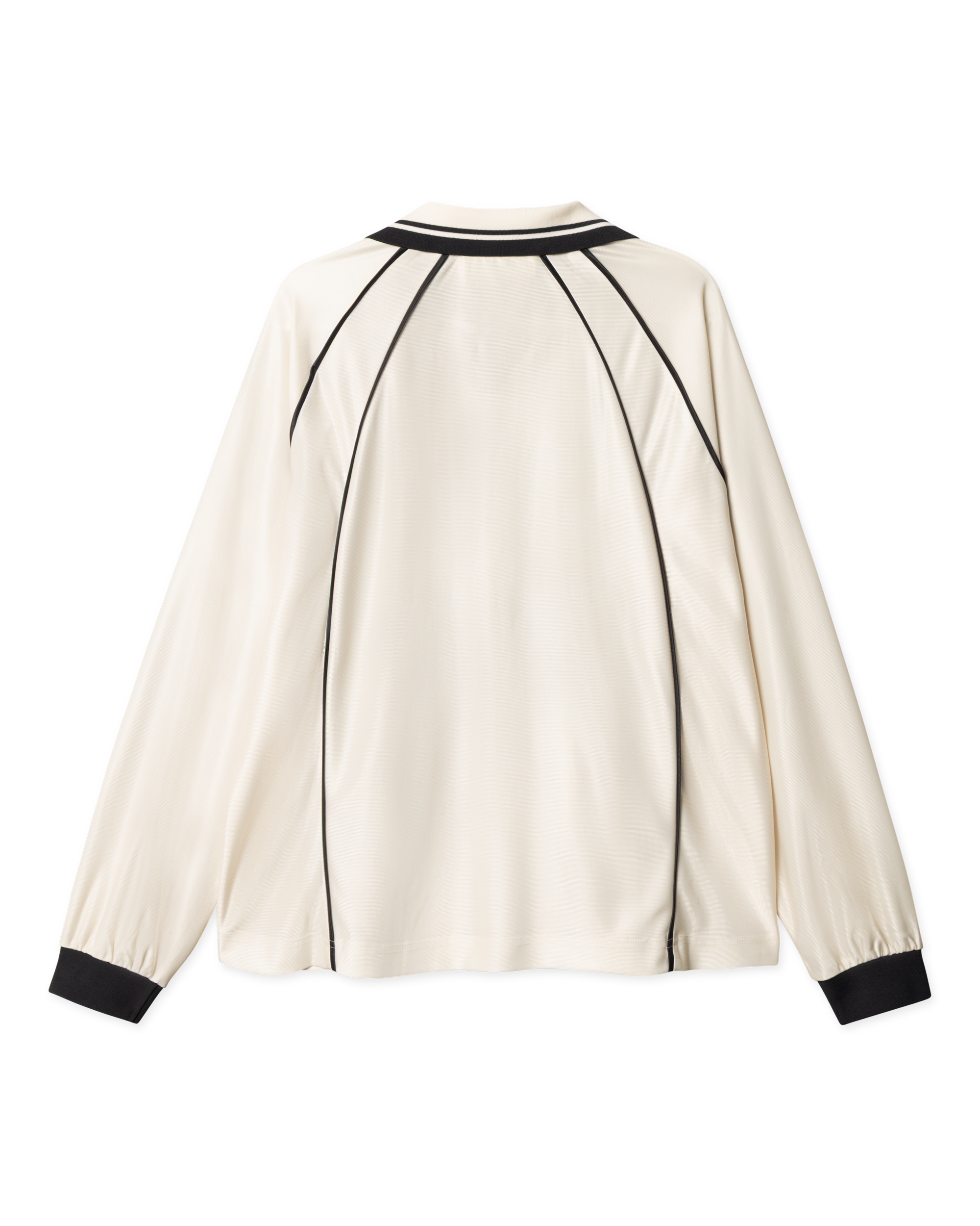 Woodbird Female WBWaka L/S Sports Polo T-Shirts Off White