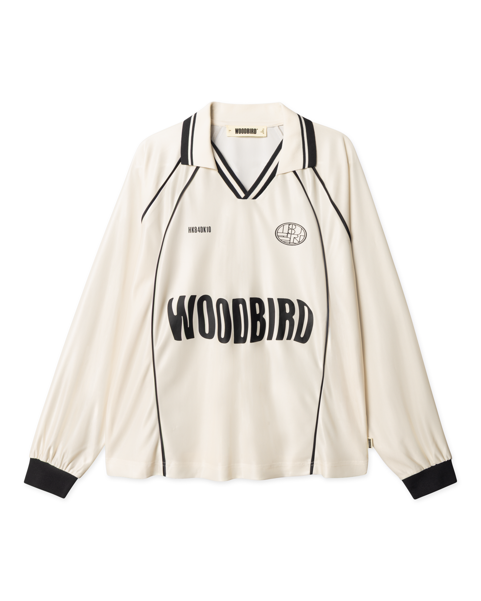 Woodbird Female WBWaka L/S Sports Polo T-Shirts Off White