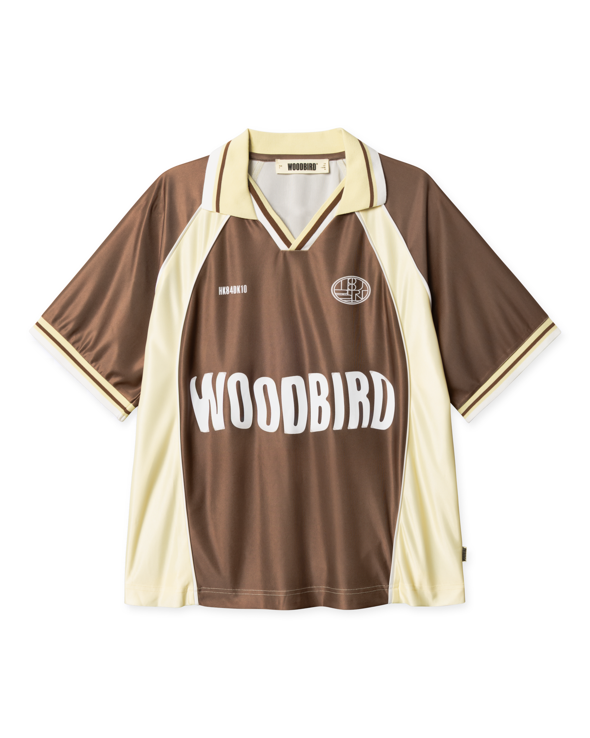 Woodbird Female WBWaka S/S Sports Polo T-Shirts Mid Brown
