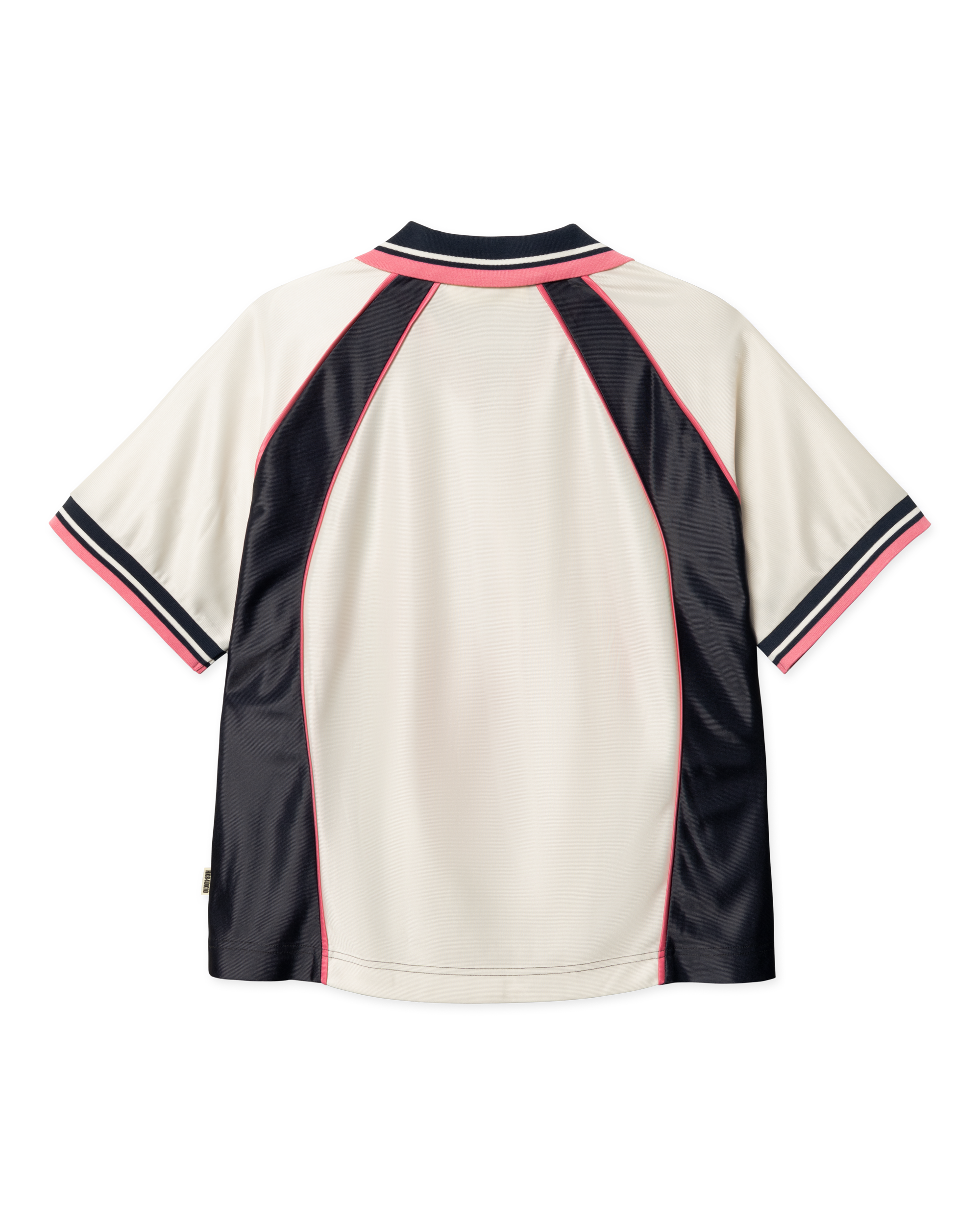 Woodbird Female WBWaka S/S Sports Polo T-Shirts Off White-Navy