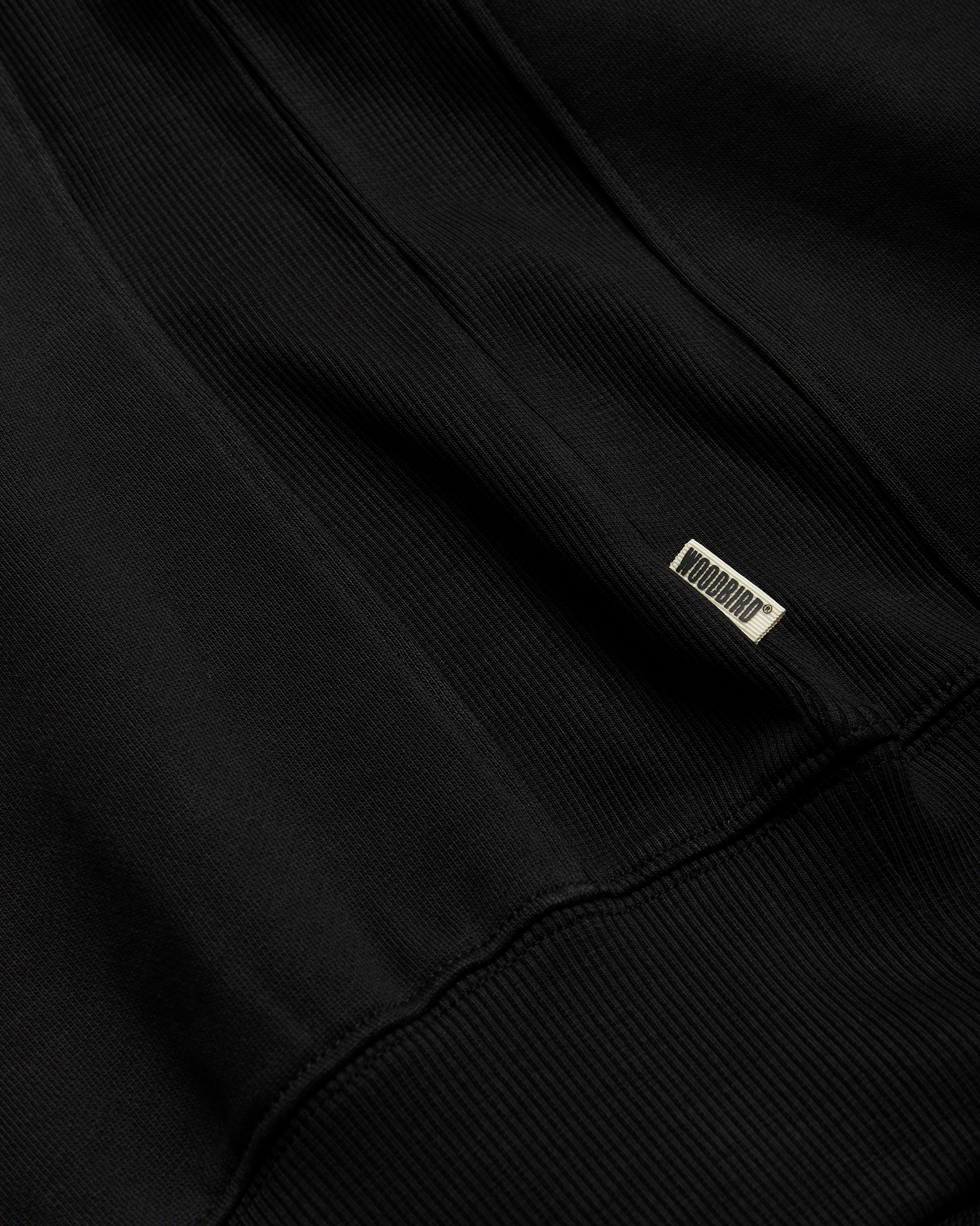 Woodbird WBWake Twist Crew Sweats Black