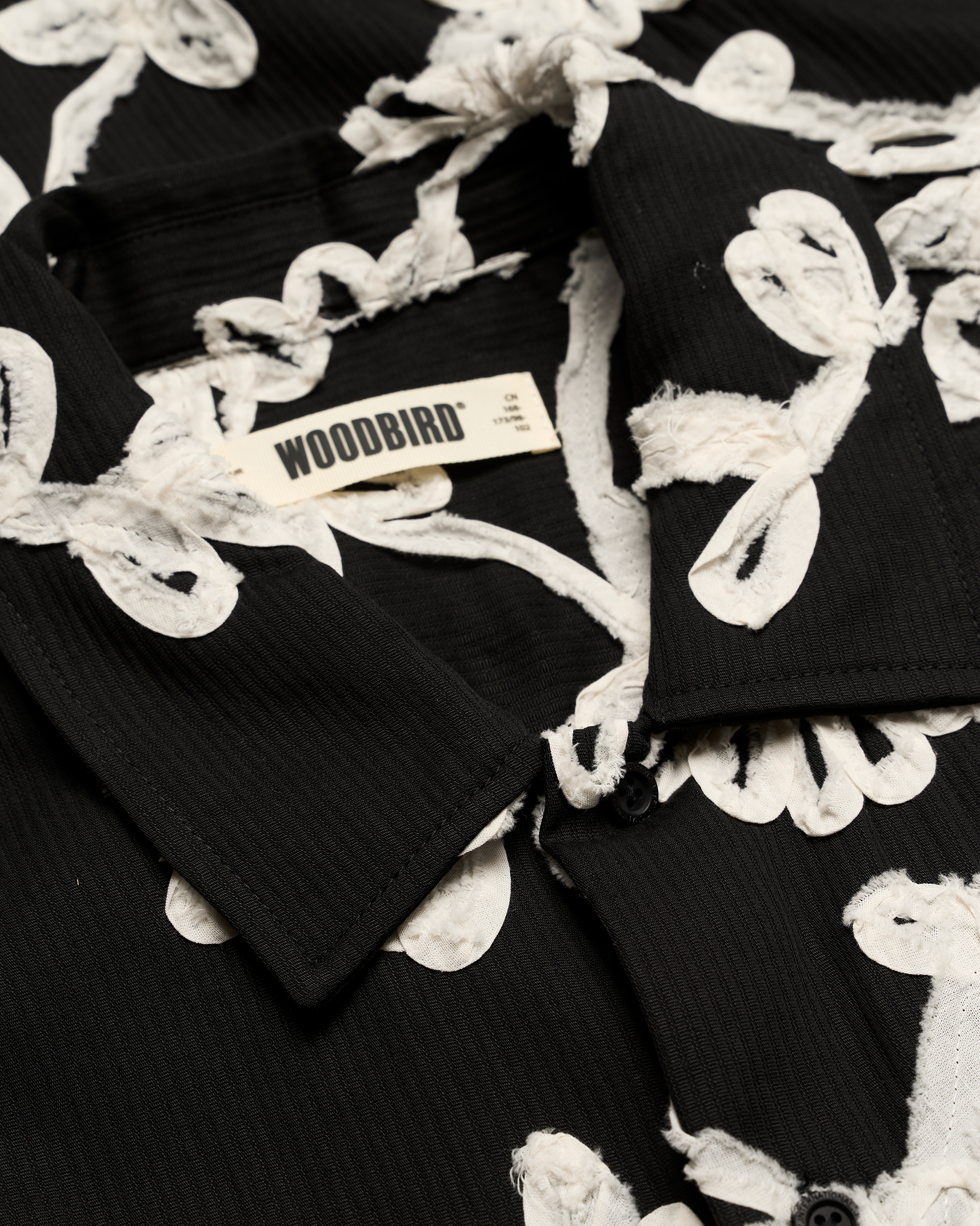 Woodbird WBWang Bind Shirt Shirts Black