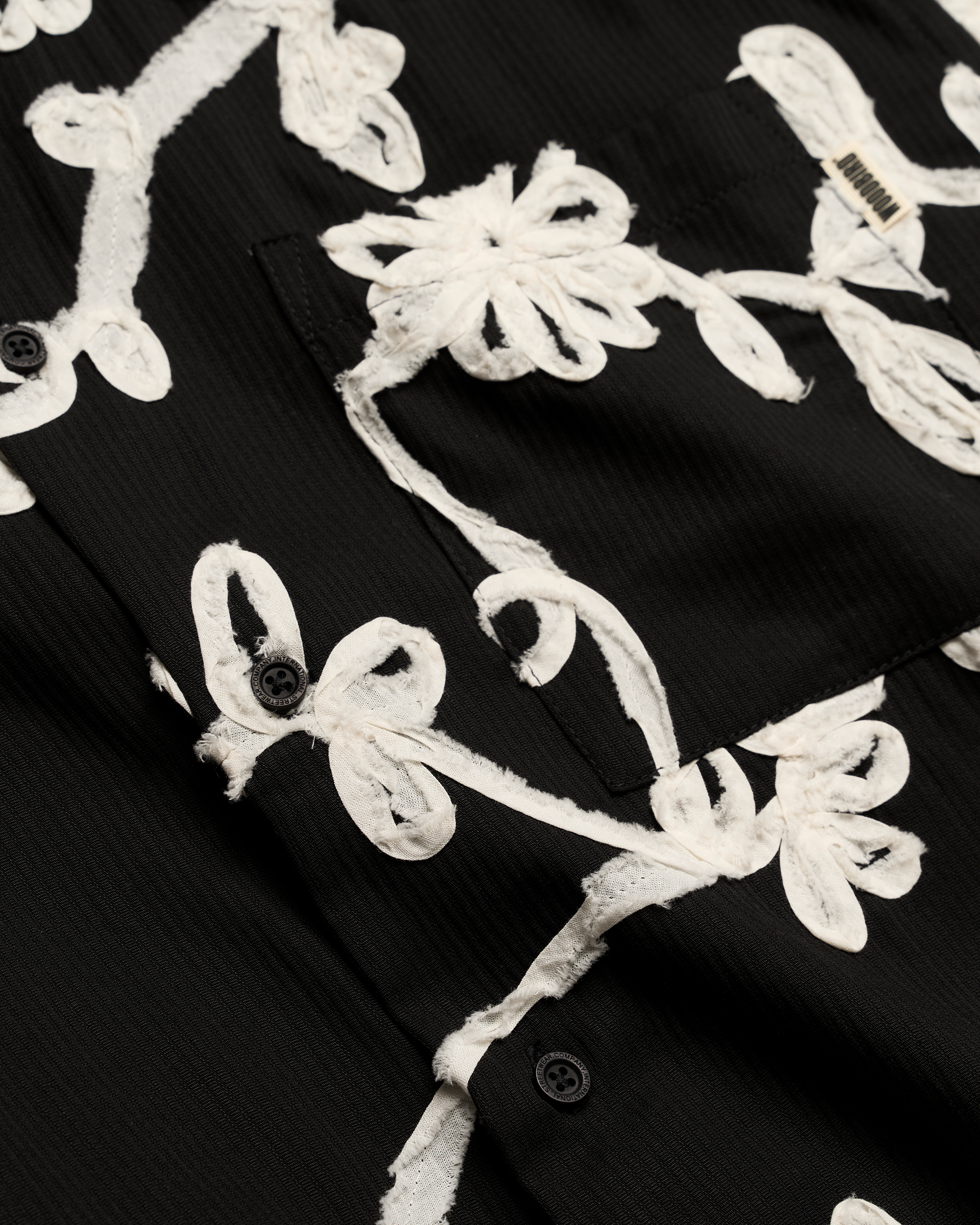 Woodbird WBWang Bind Shirt Shirts Black