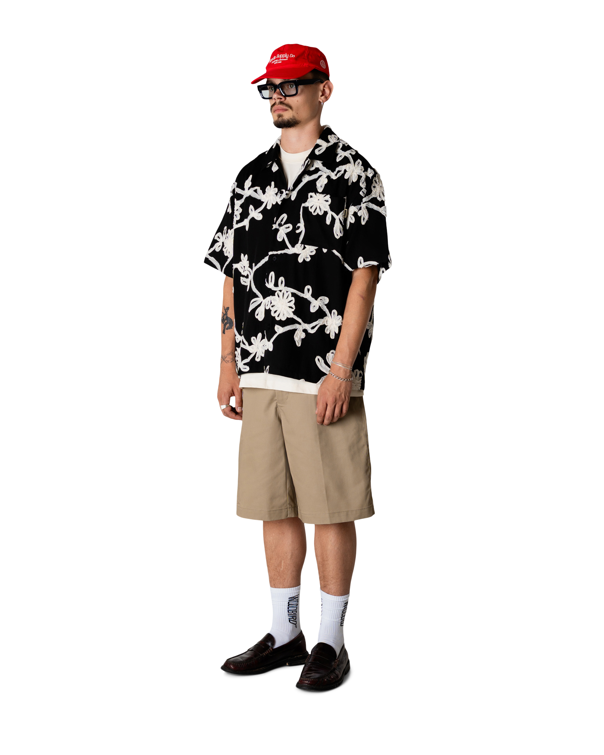 Woodbird WBWang Bind Shirt Shirts Black