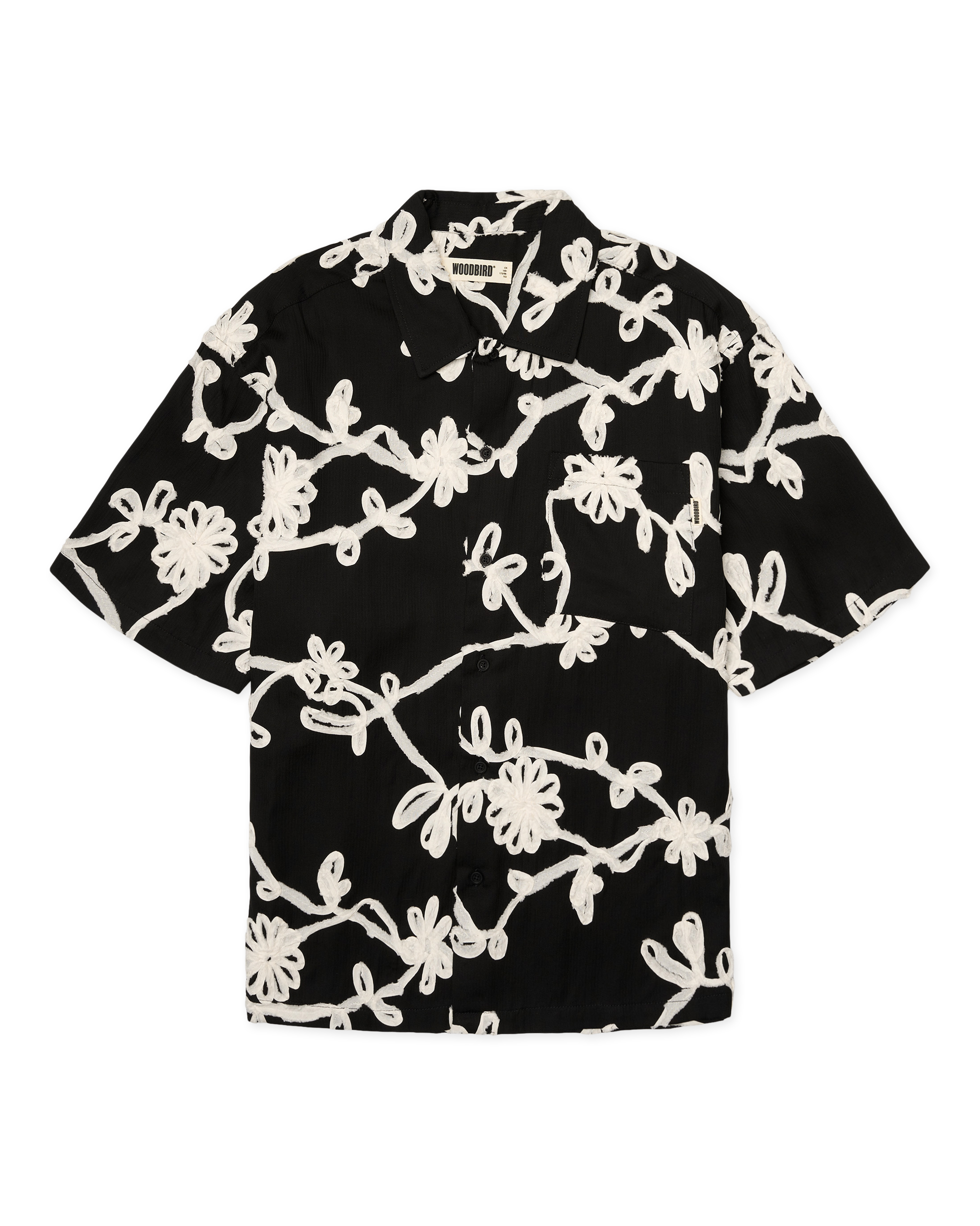 Woodbird WBWang Bind Shirt Shirts Black