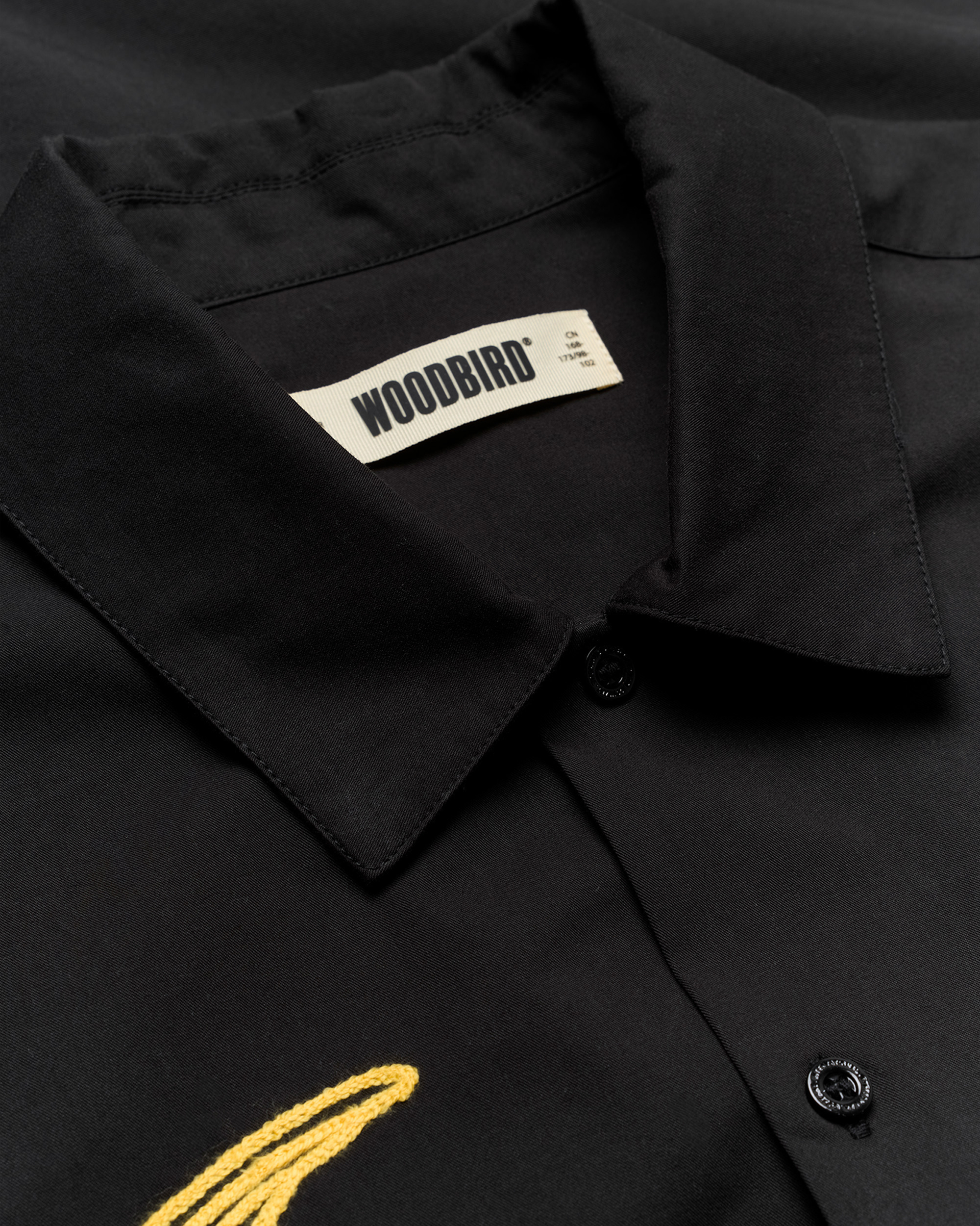 Woodbird WBWang Carp Shirt Shirts Black