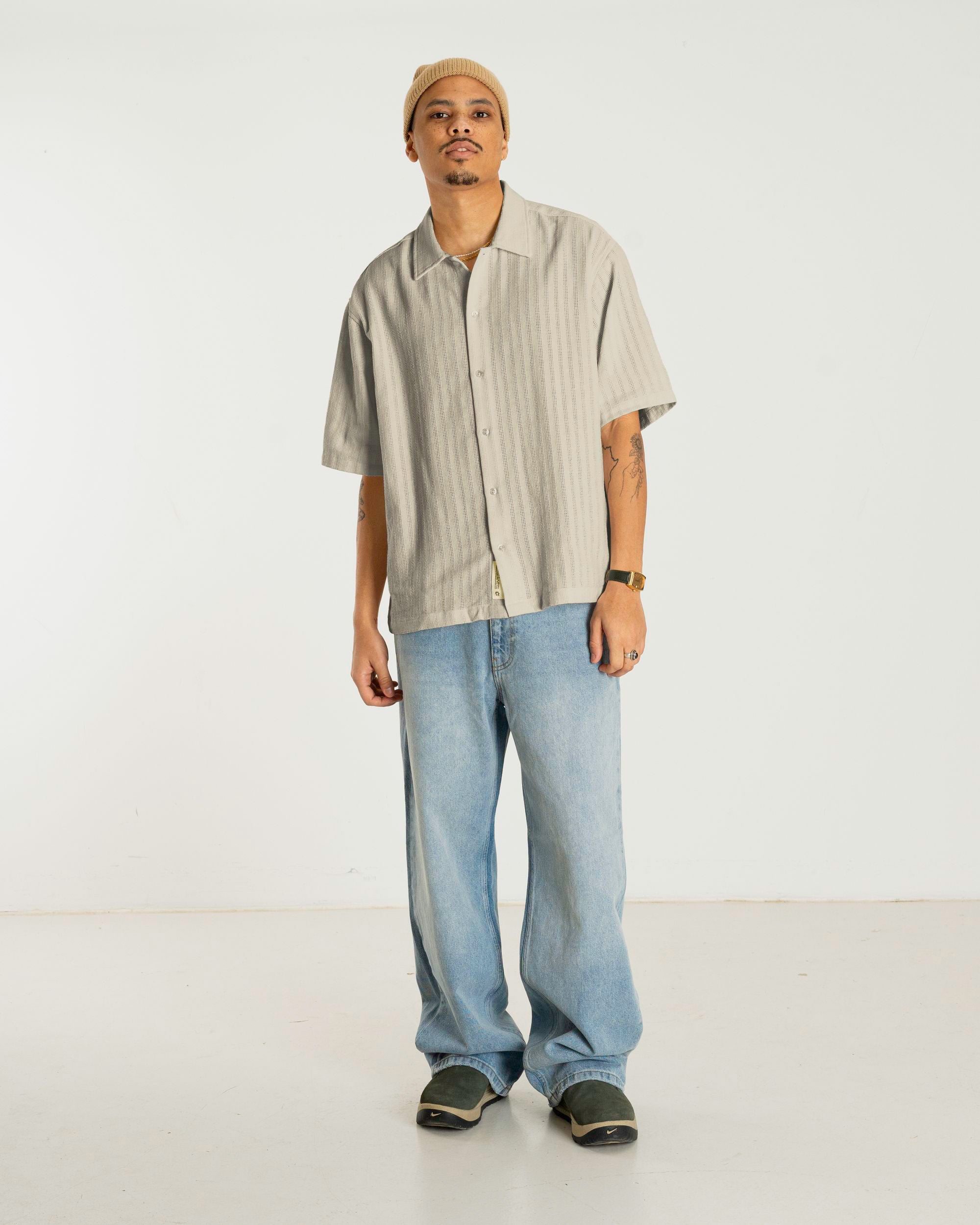 Woodbird WBWang Chuke Shirt Shirts Light Sand