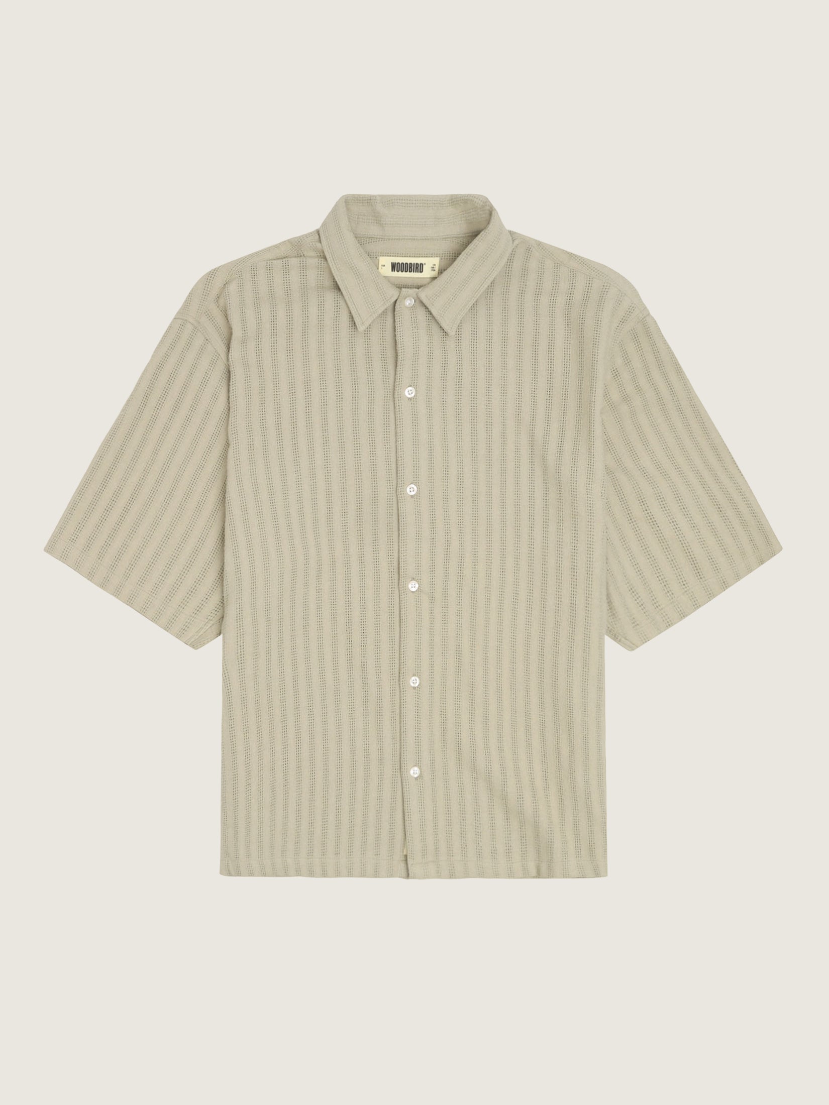 Woodbird WBWang Chuke Shirt Shirts Light Sand