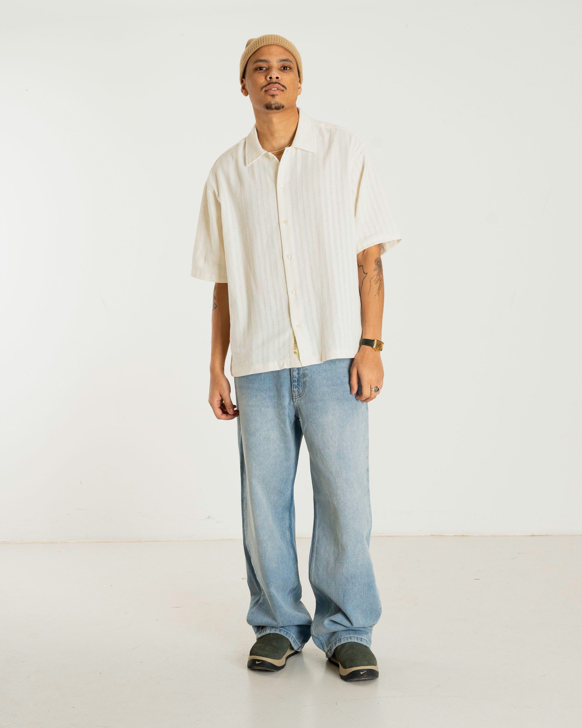 Woodbird WBWang Chuke Shirt Shirts Off White