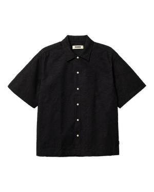 Woodbird WBWang Embroidery Shirt Shirts Black