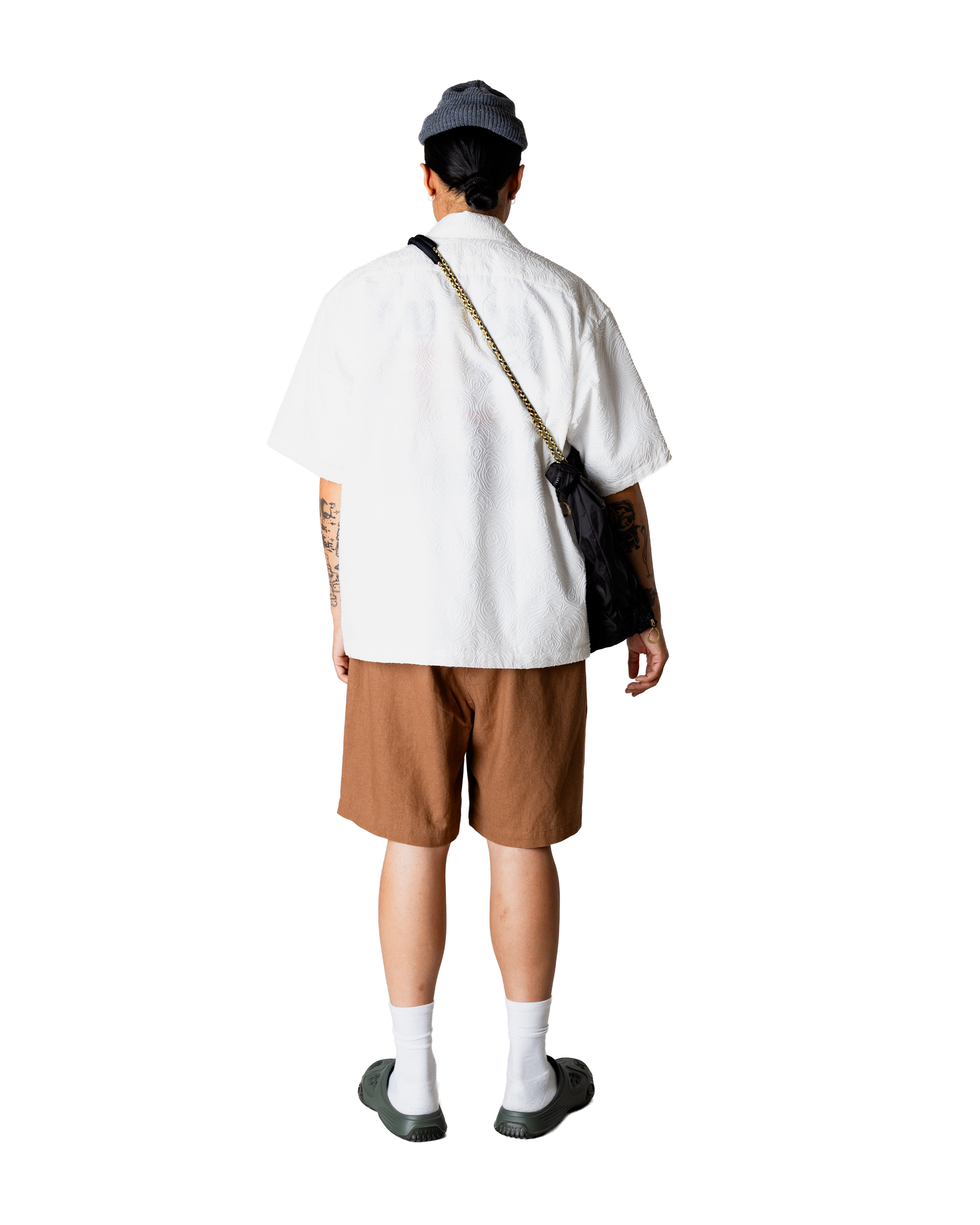 Woodbird WBWang Embroidery Shirt Shirts Off White