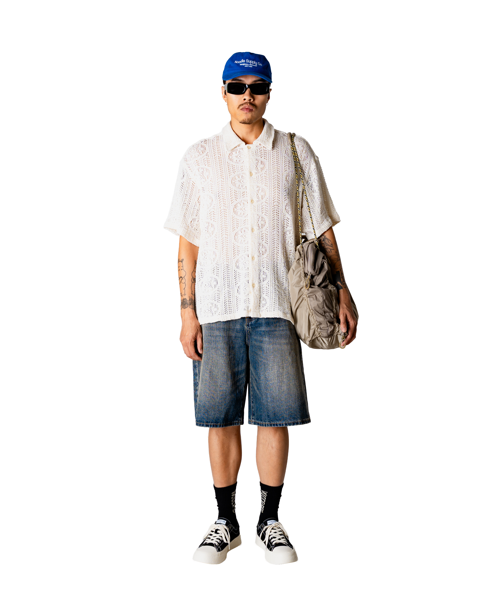 Woodbird WBWang Knit Shirt Shirts Off White